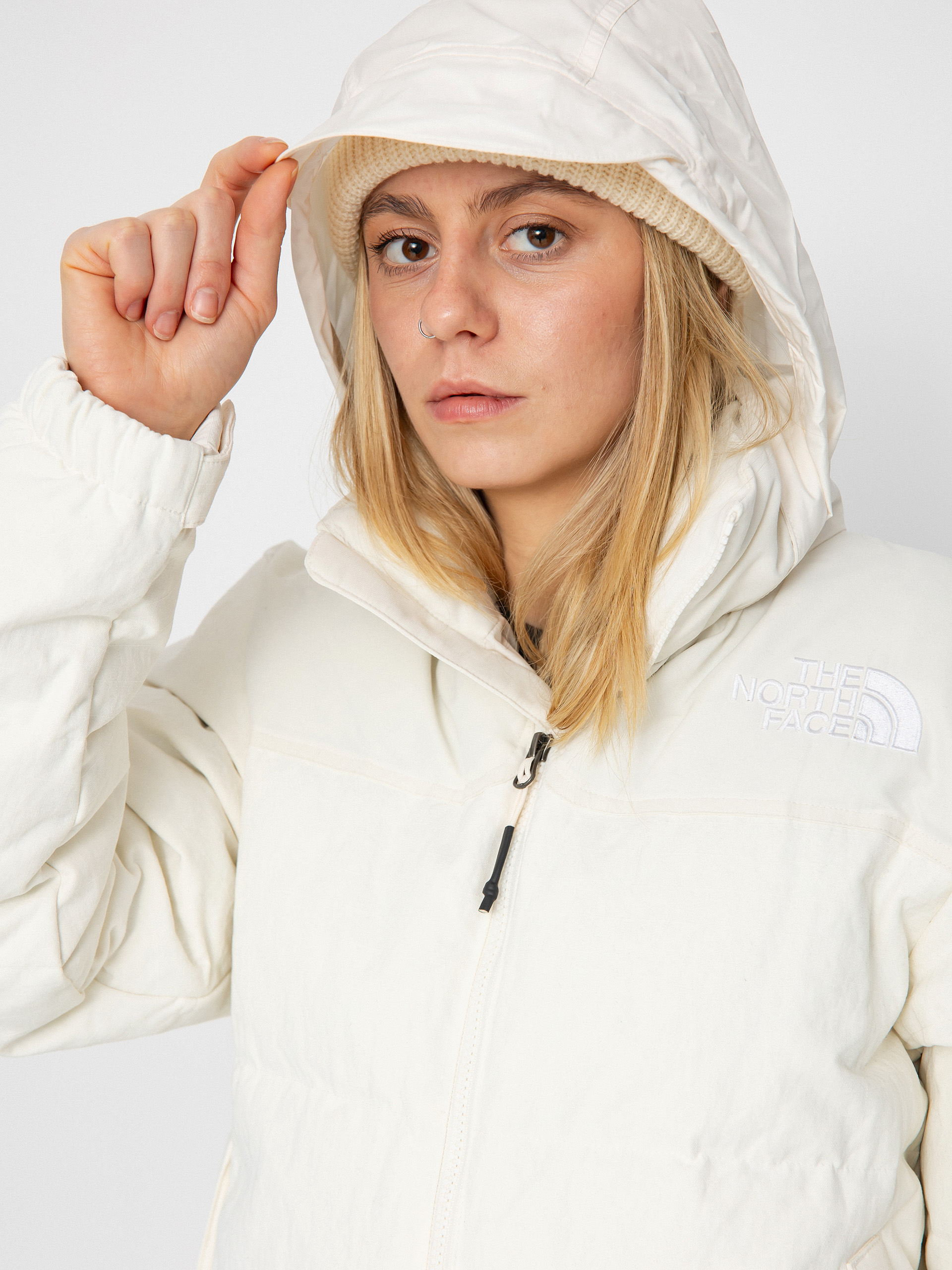 The North Face 92 Ripstop Nuptse Wmn Dzseki (white dune)