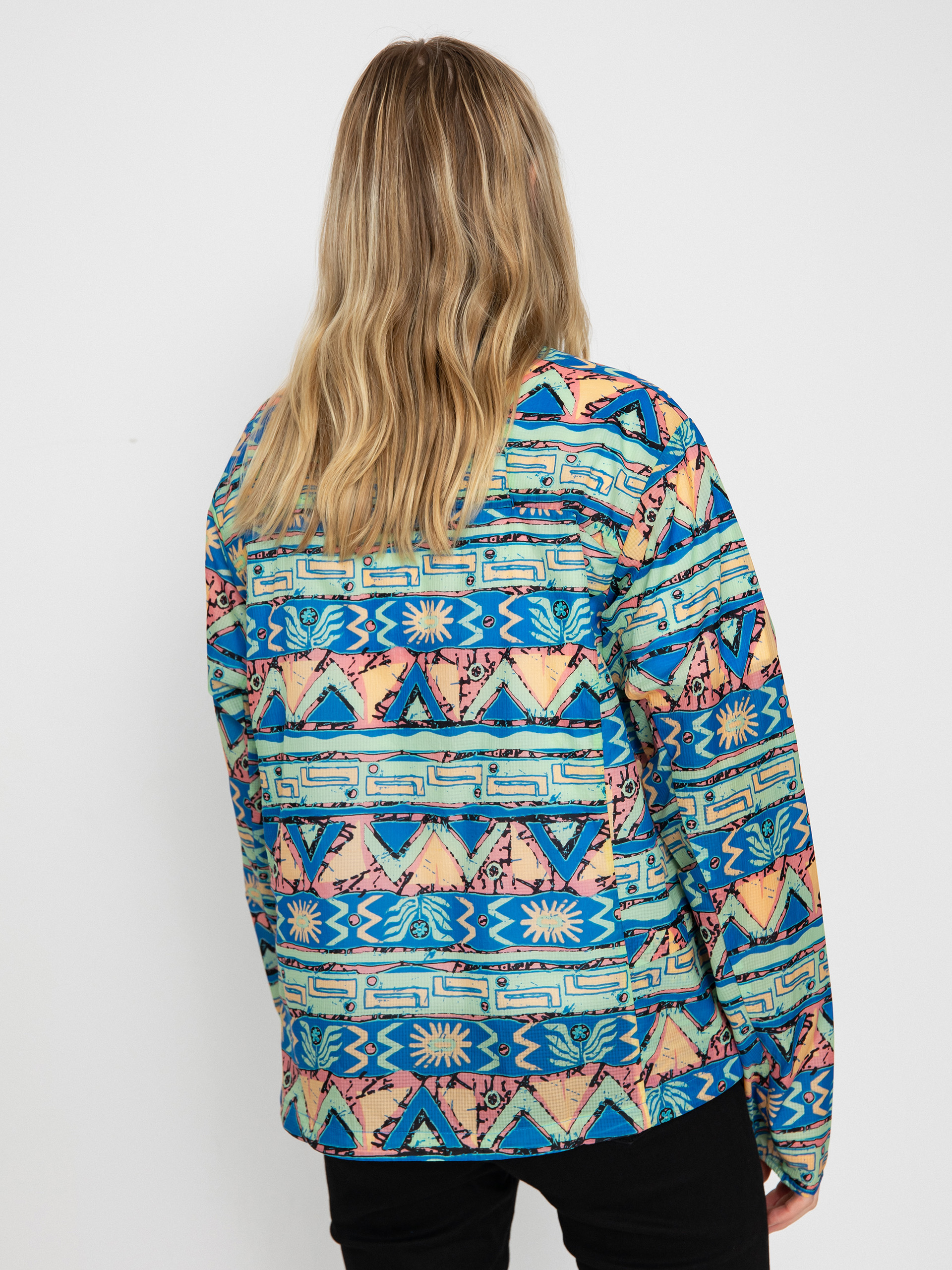 Patagonia Houdini Stash Dzseki Wmn (high hopes geo salamander green)