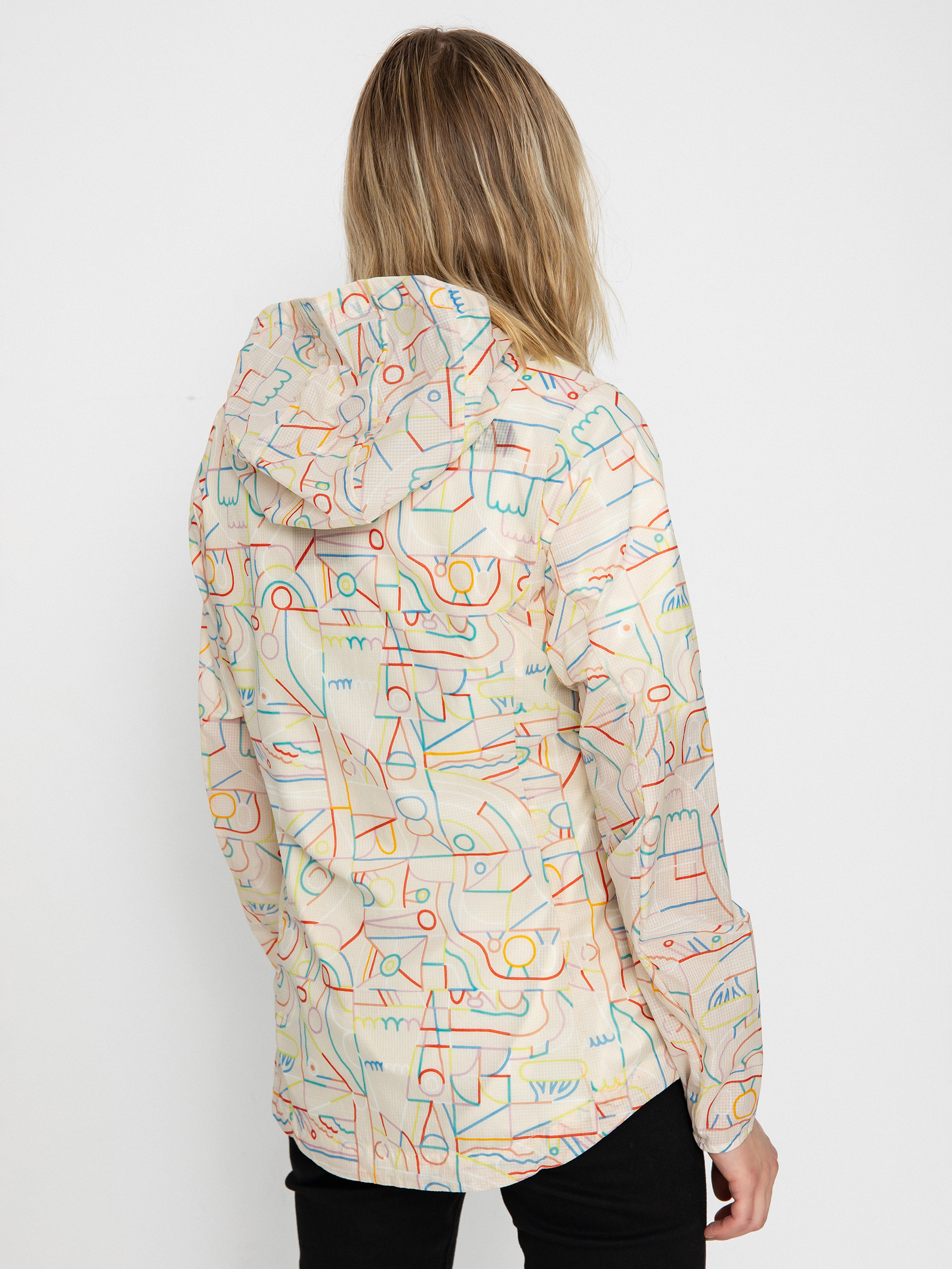 Patagonia Houdini Wmn Dzseki (lose yourself outline pumice)