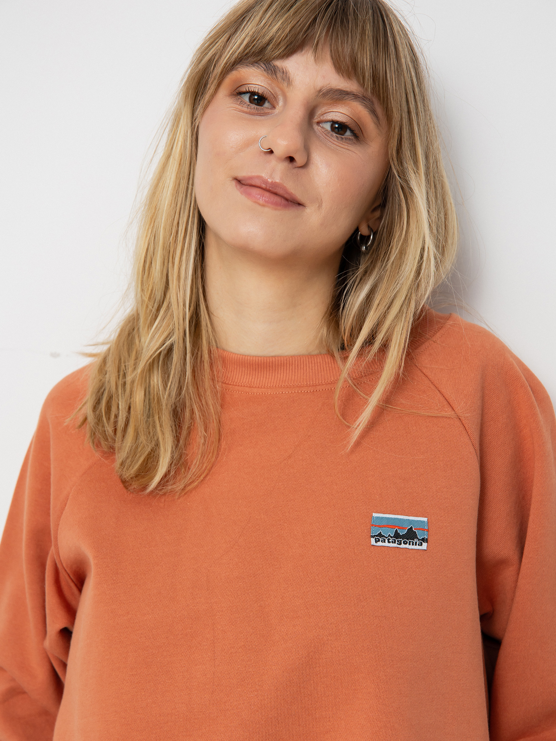 Pulóver Patagonia Regenerative Organic Certified Cotton Essential Wmn (sienna clay)