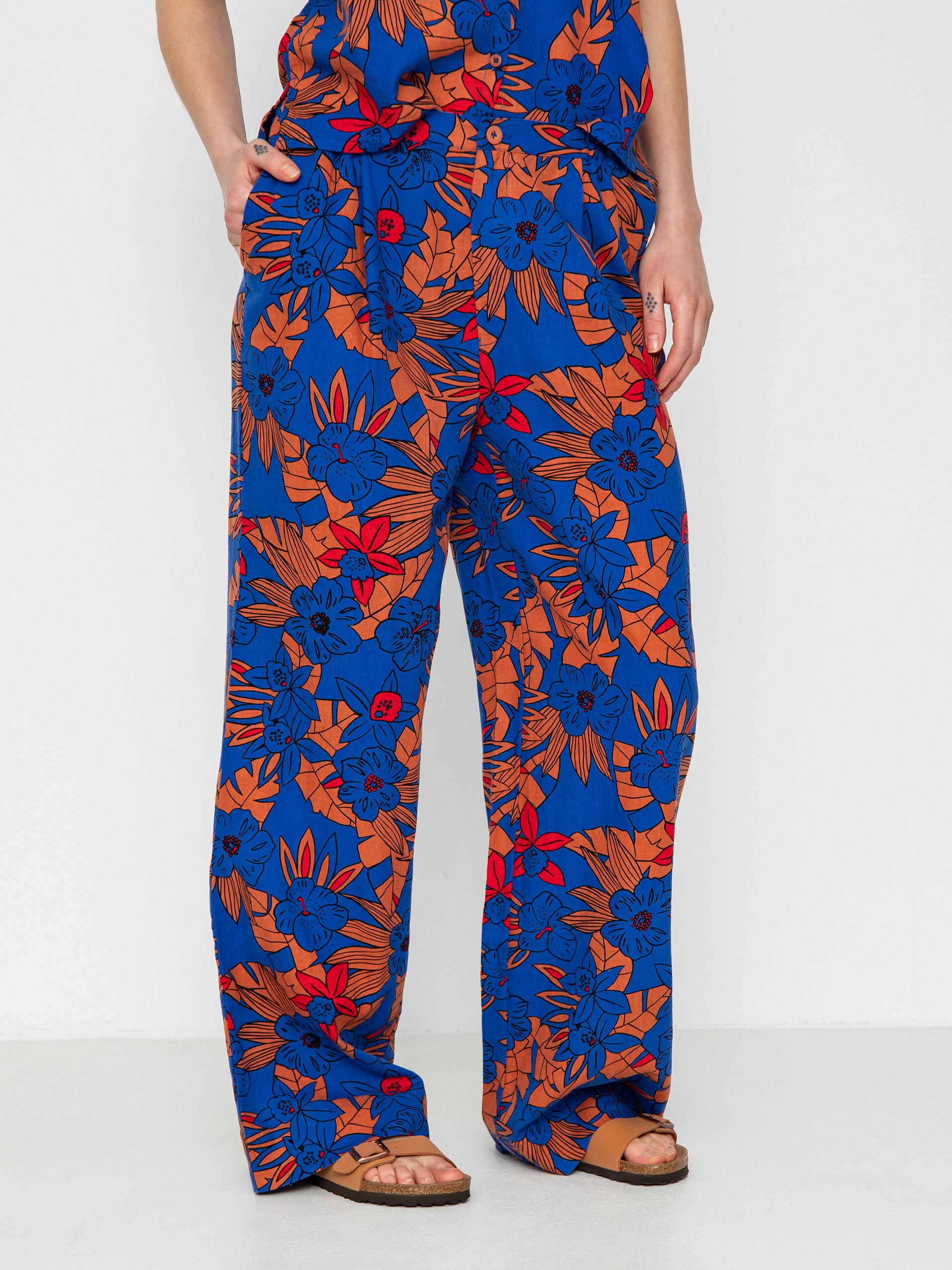 Brixton Mercado Linen Kisnadrág Wmn