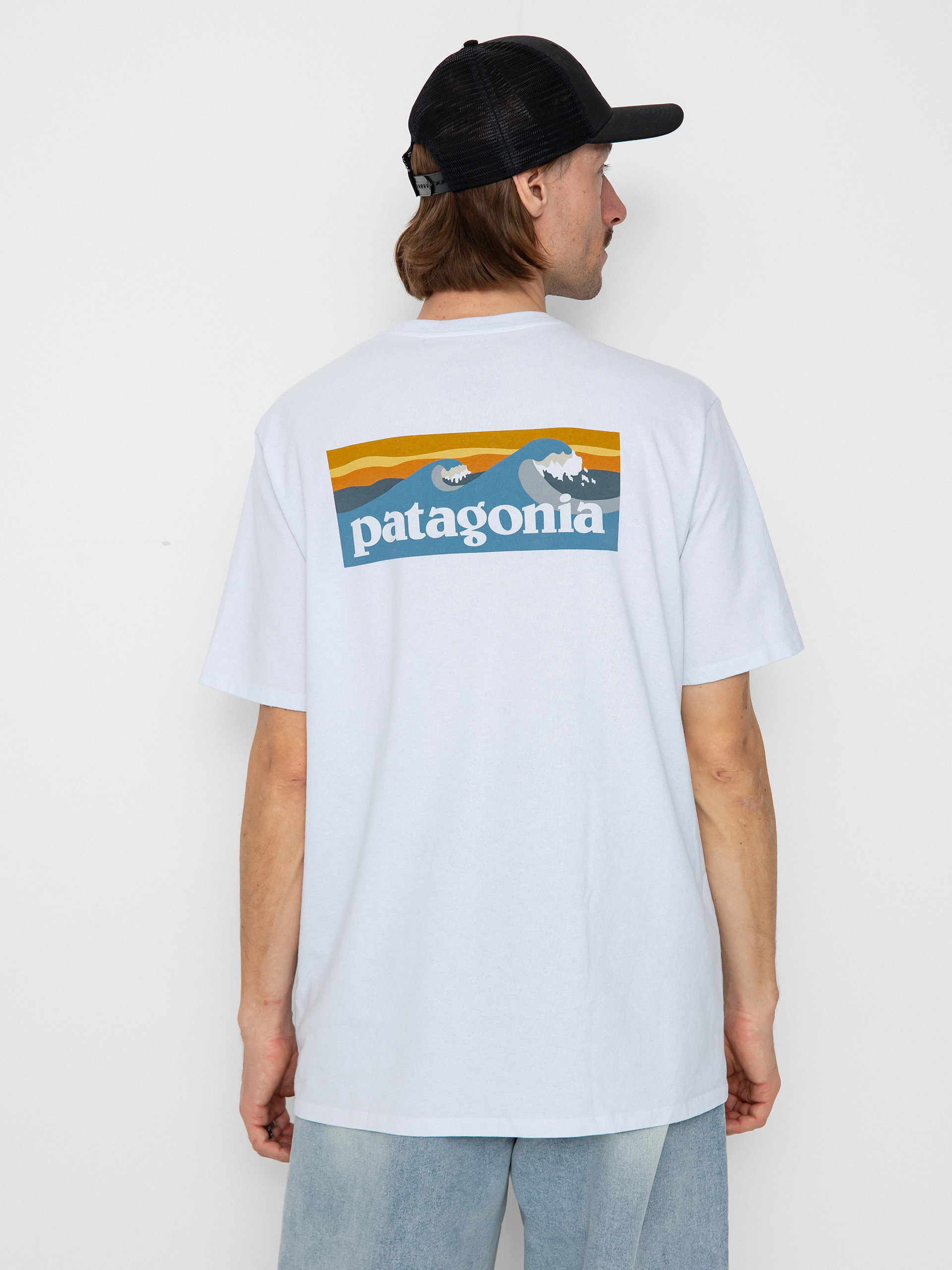 Patagonia Boardshort Logo Pocket Responsibili Pu00f3lu00f3 (white)