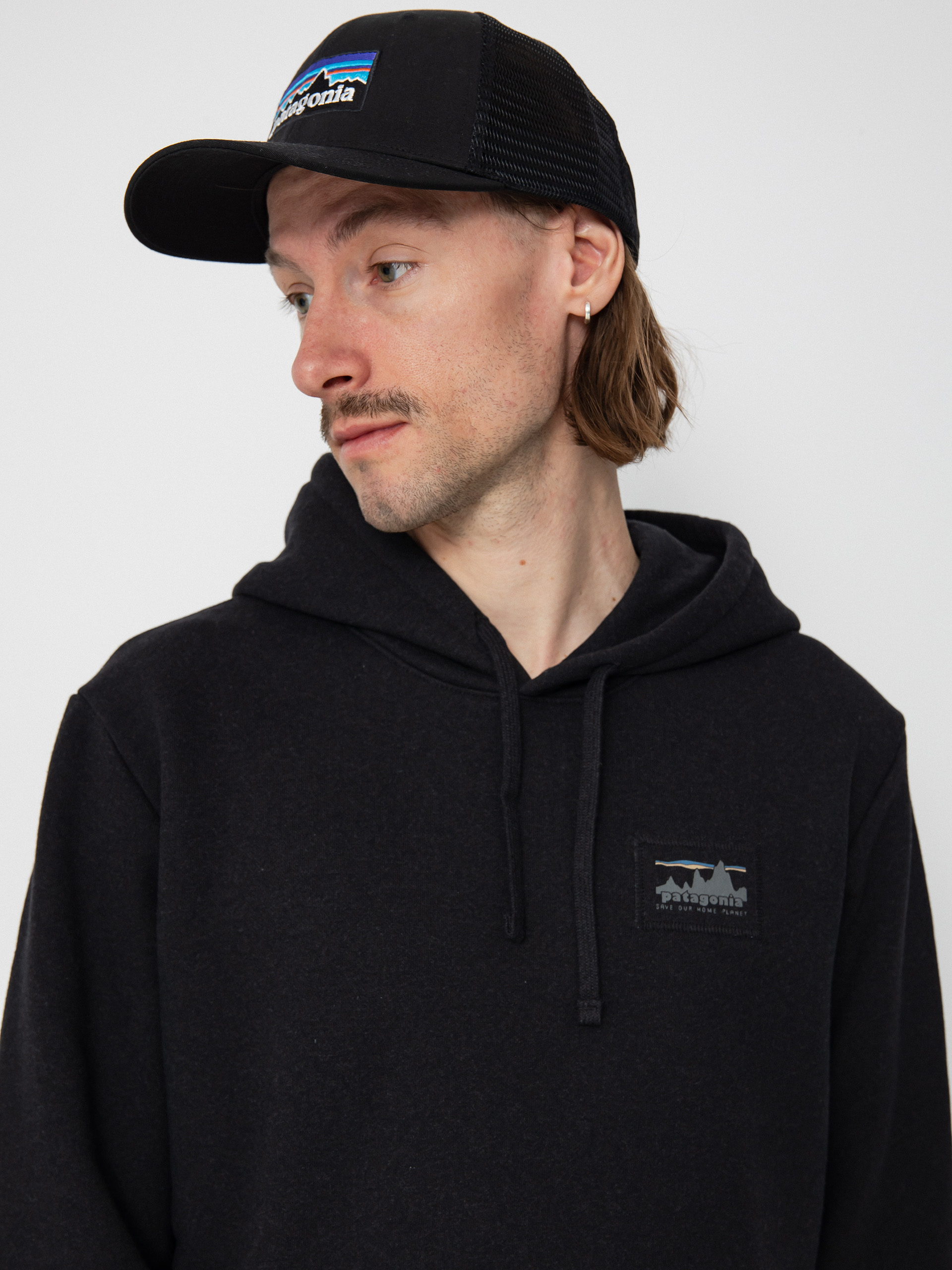 Patagonia 73 Skyline Uprisal HD Kapucnis pulóver (ink black)