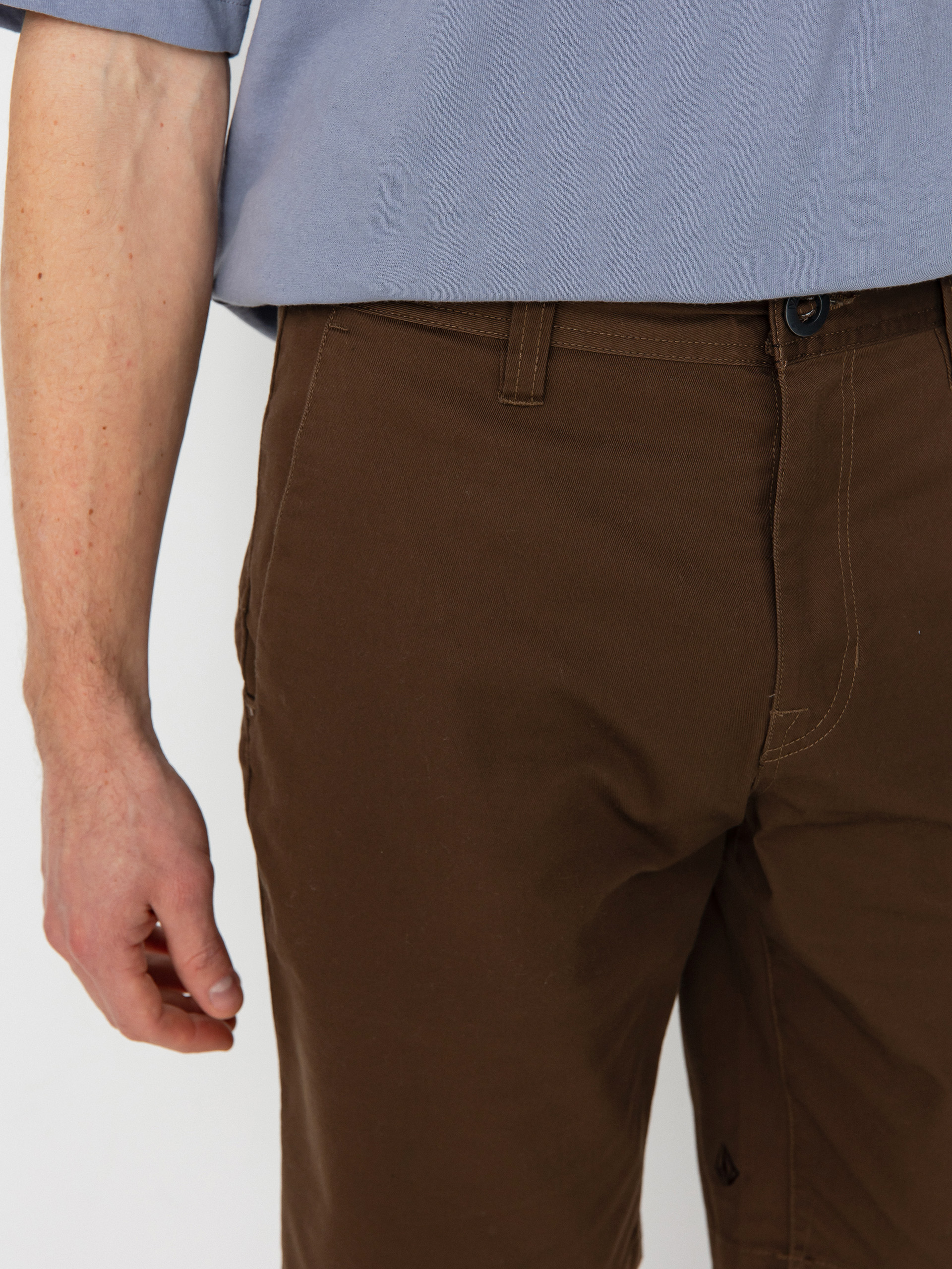 Volcom Frckn Mdn Strch 21 Rövidnadrág (dark earth)