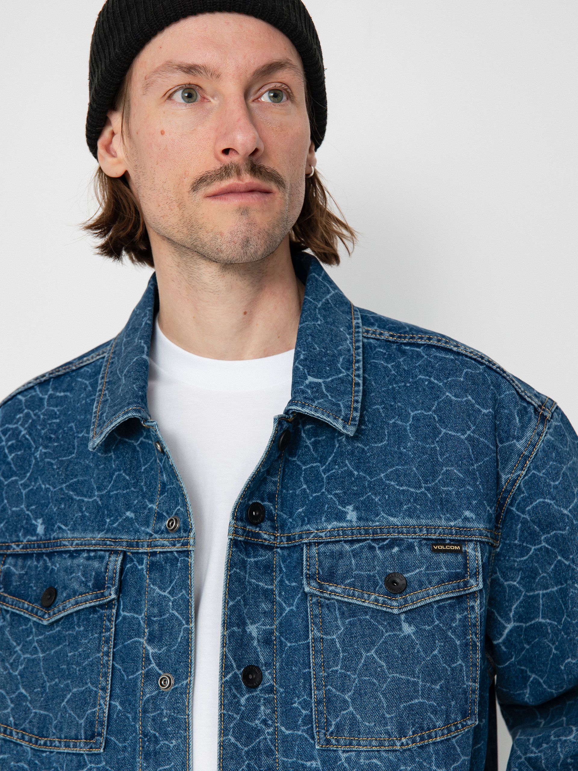 Volcom Fa Tetsunori Denim Dzseki (lazer)