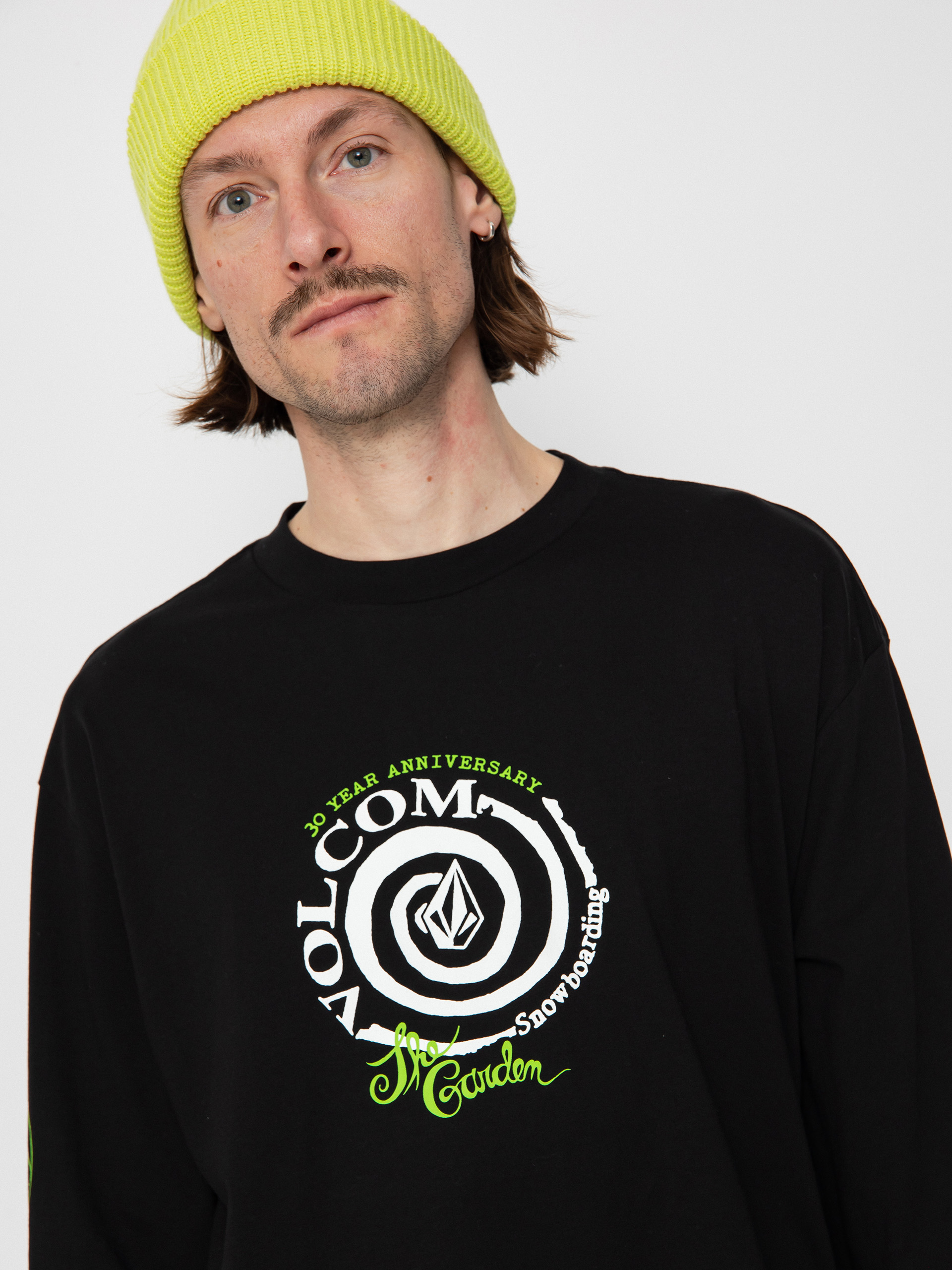 Volcom V Ent The Garden Bsc Hosszú ujjú felső (black)