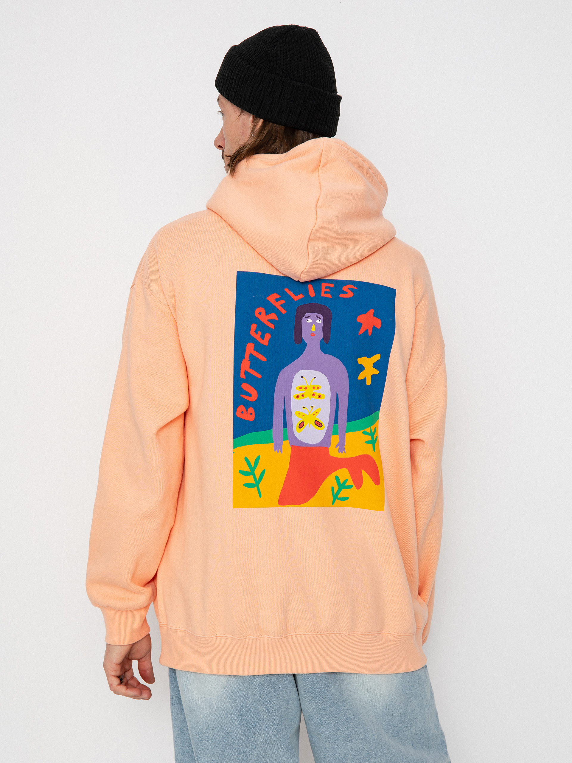 Volcom Fa Arthur Longo 2 HD Kapucnis pulóver (salmon)