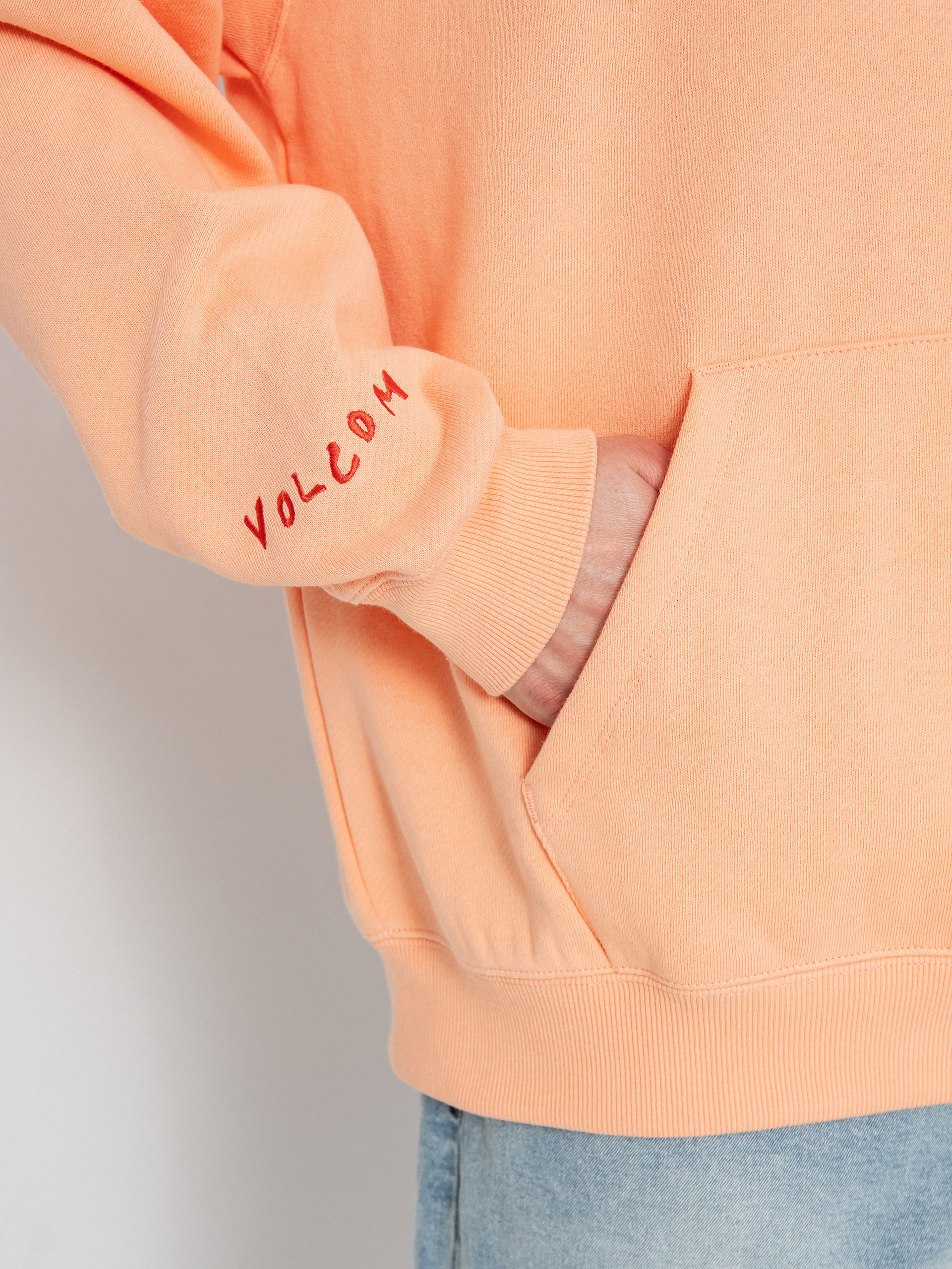 Volcom Fa Arthur Longo 2 HD Kapucnis pulóver (salmon)