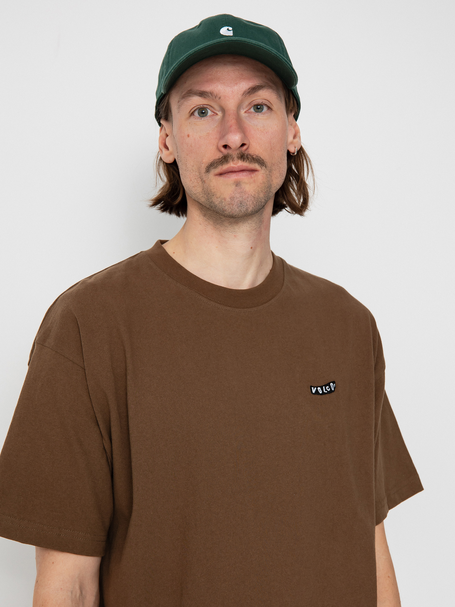 Volcom Pistol Stone Lse Póló (dark earth)