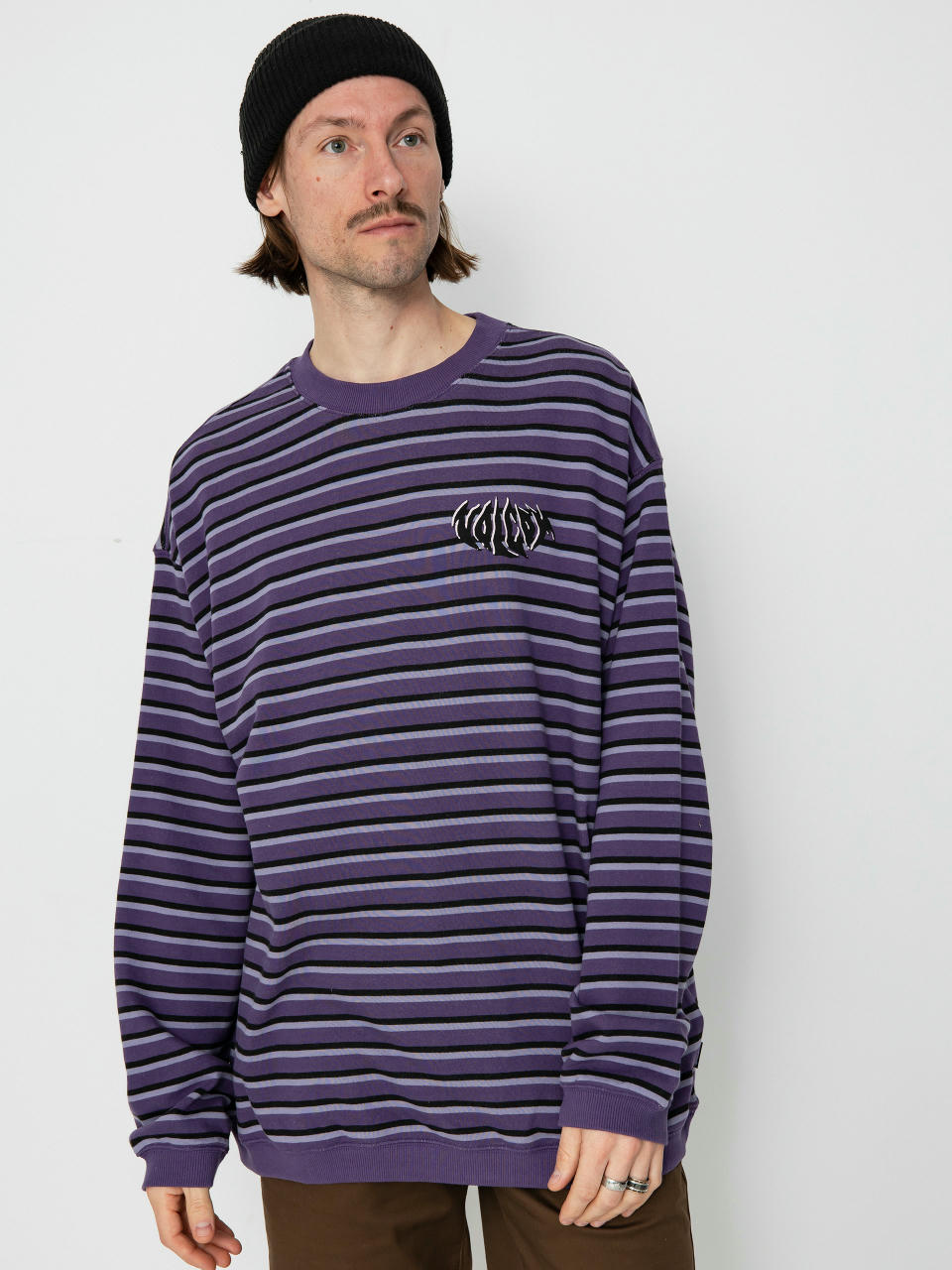 Volcom Rayeah Crew Pulóver (deep purple)