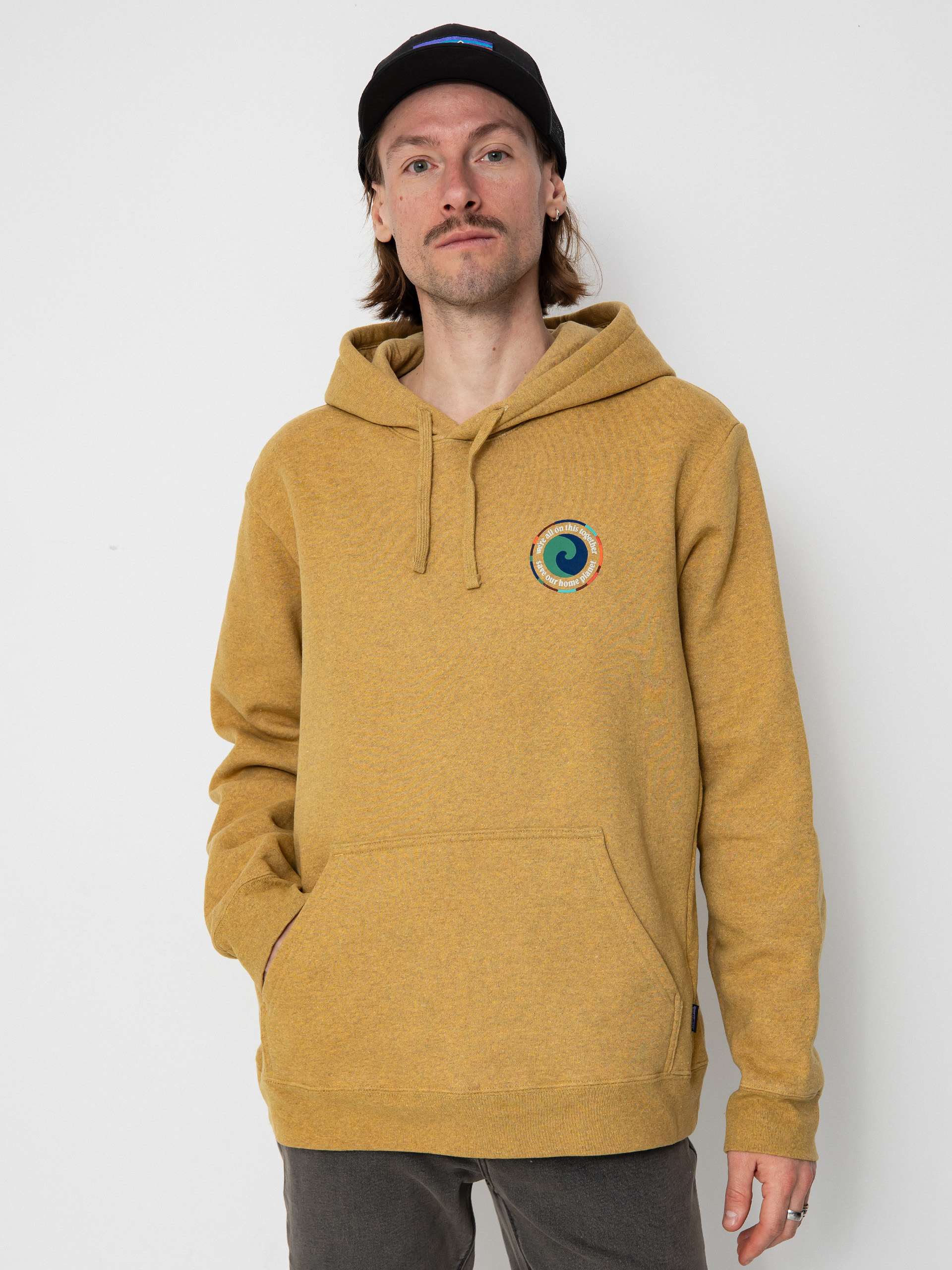 Patagonia Unity Fitz Uprisal HD Kapucnis pulóver (pufferfish gold)