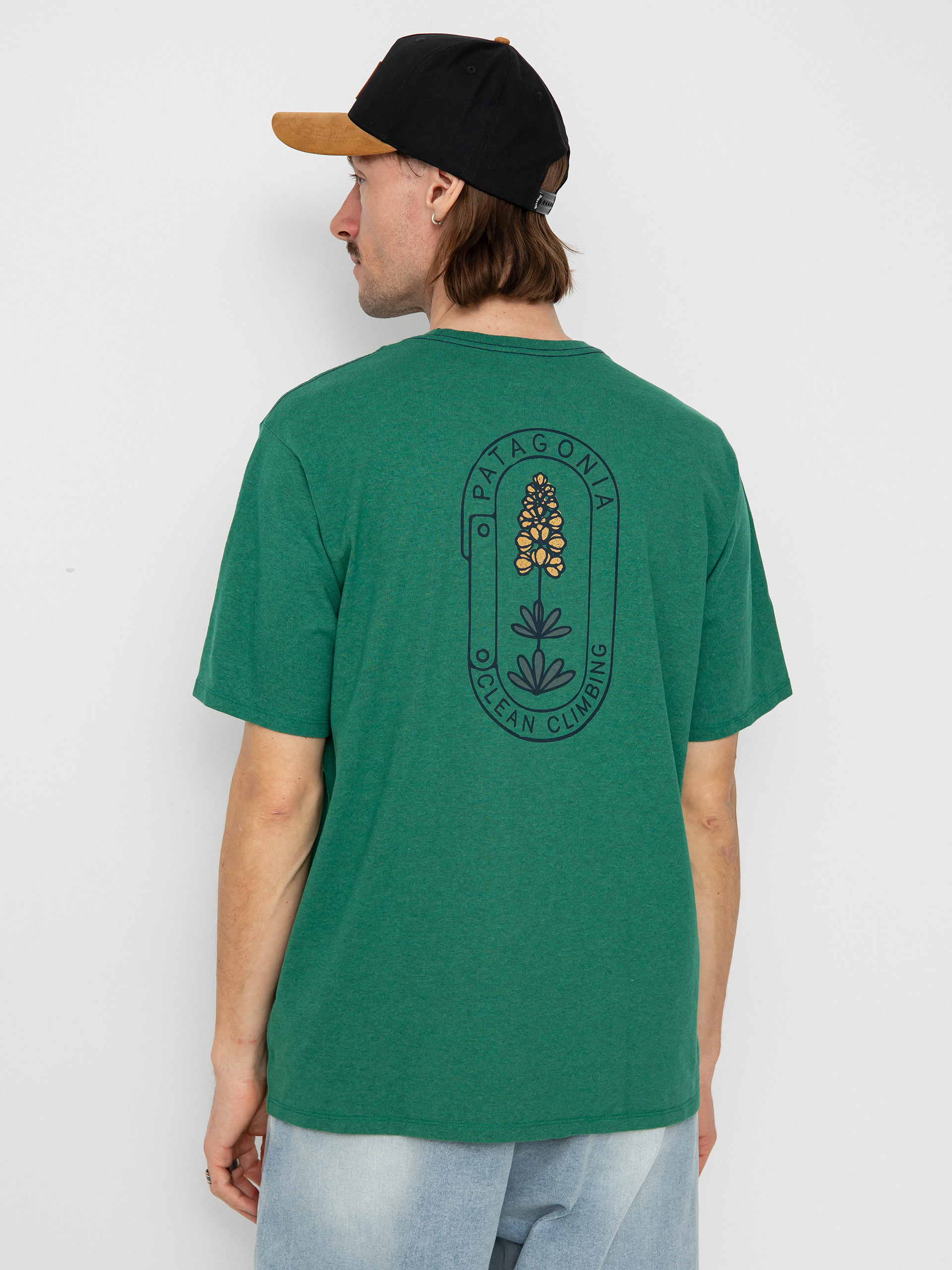 Patagonia Clean Climb Trade Responsibili Póló (clean climb bloom gather green)