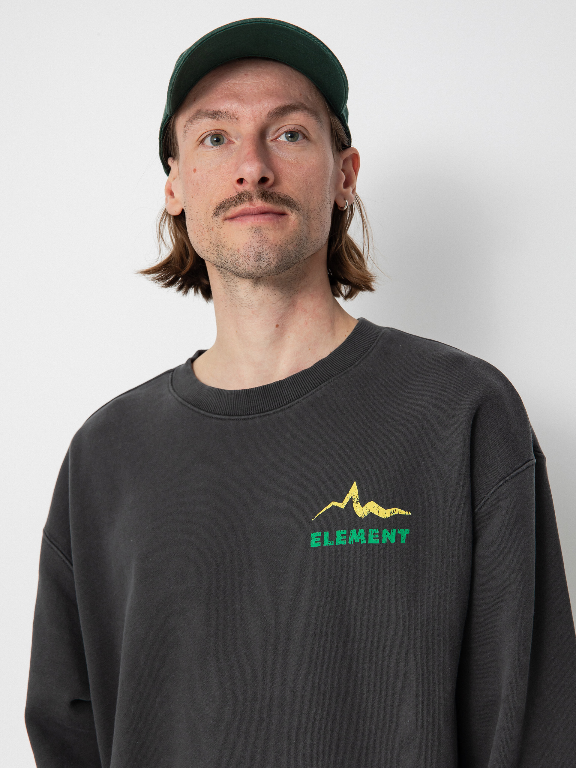 Element Sounds Of The Mountain Crew Pulóver (off black)