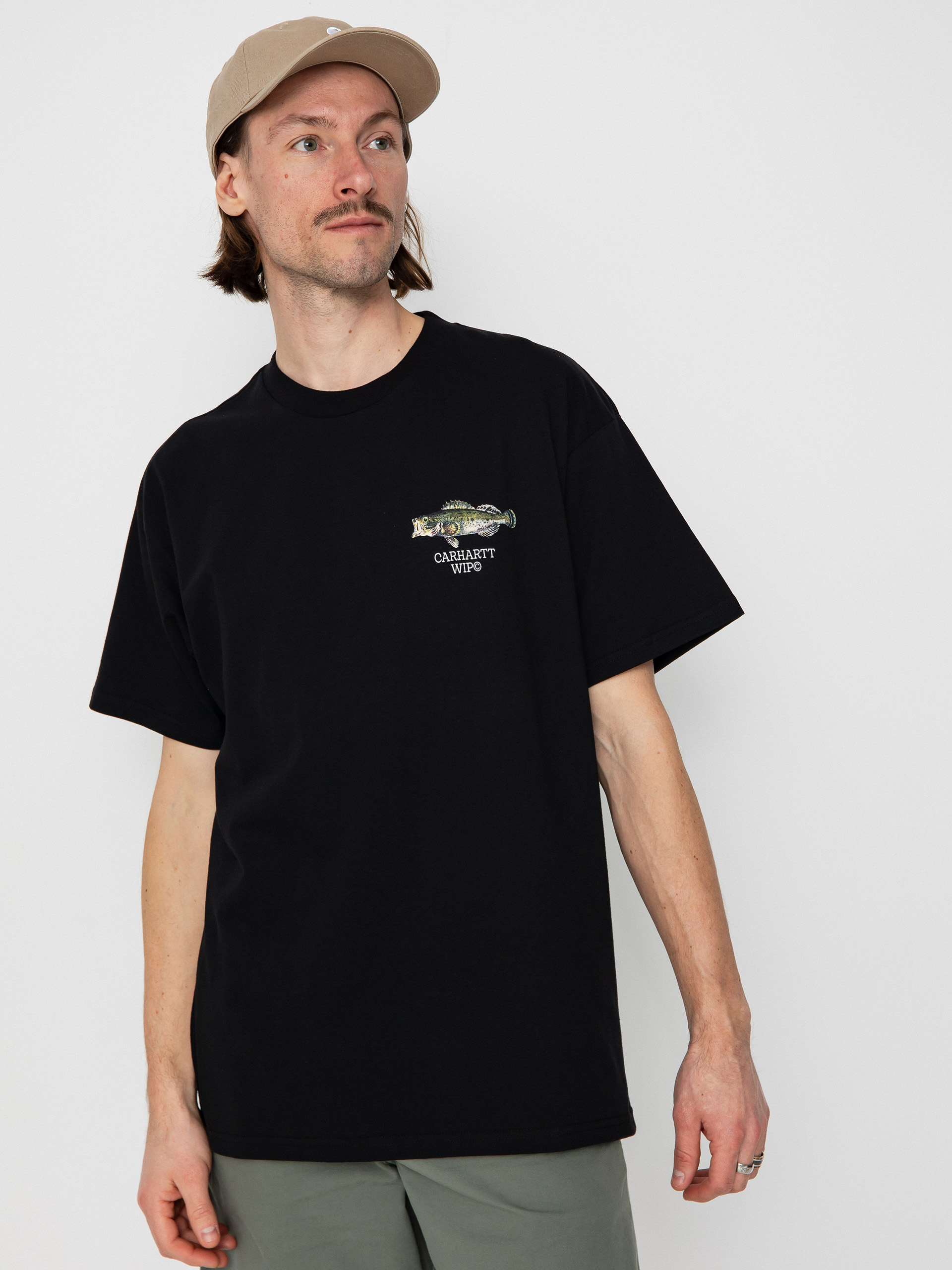 Carhartt WIP Fish Póló (black)