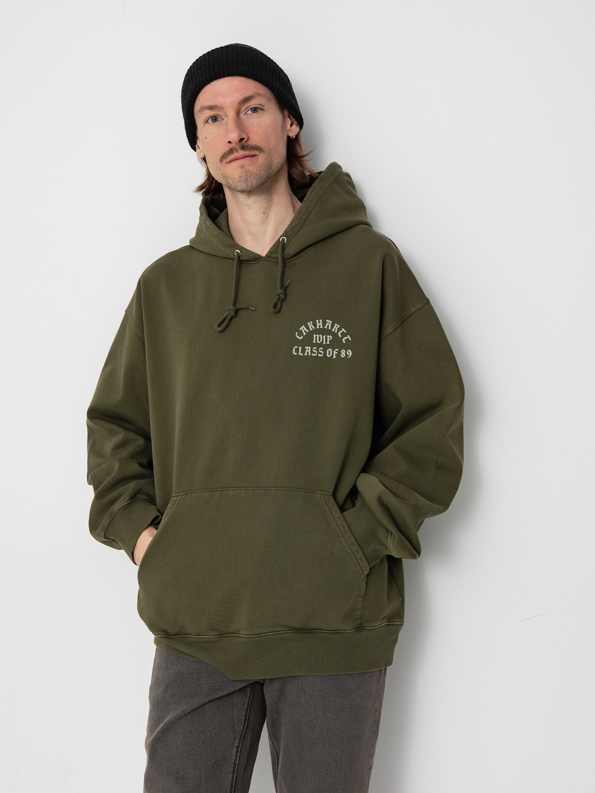 Carhartt WIP Class of 89 HD Kapucnis pulóver (dundee/white)