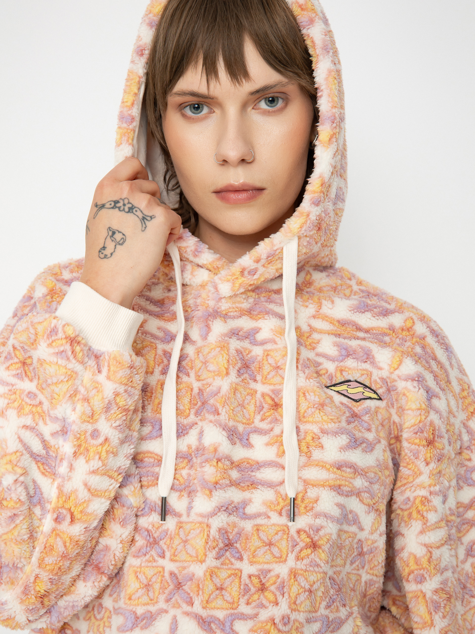 Kapucnis pulóver Billabong Since 73 Kendall HD Wmn (multi)