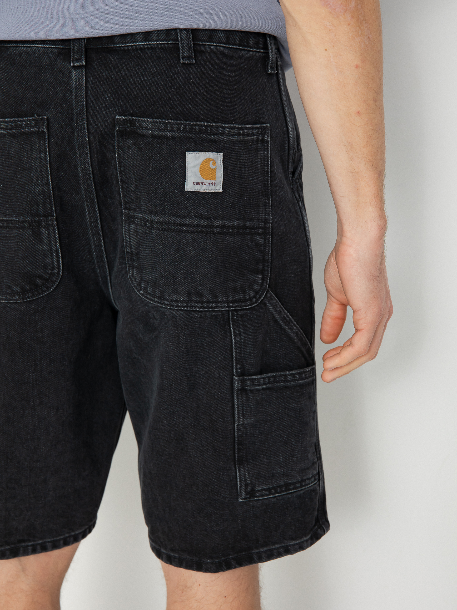 Carhartt WIP Single Knee Rövidnadrág (black)