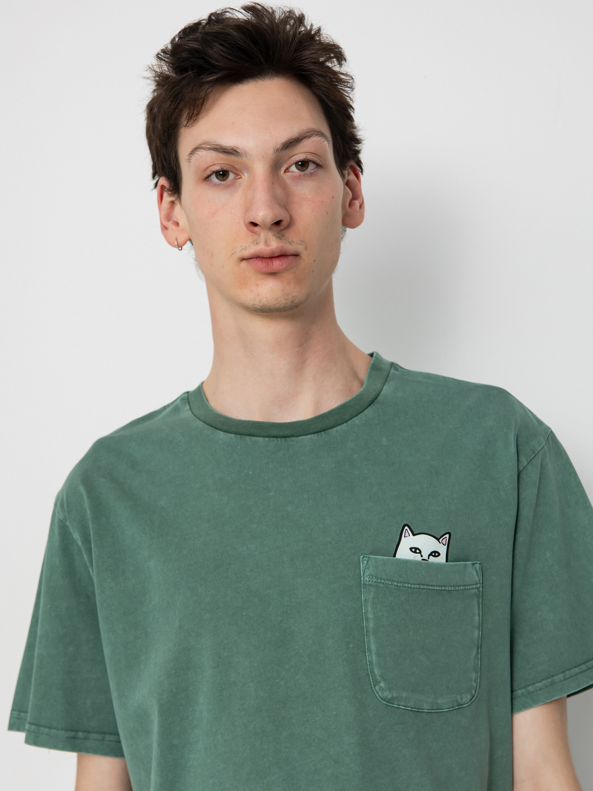 RipNDip Lord Nermal Pocket Póló (olive mineral)