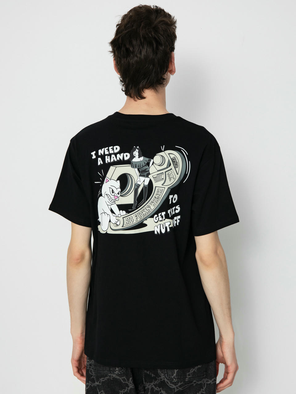 Póló RipNDip Nut Off (black)