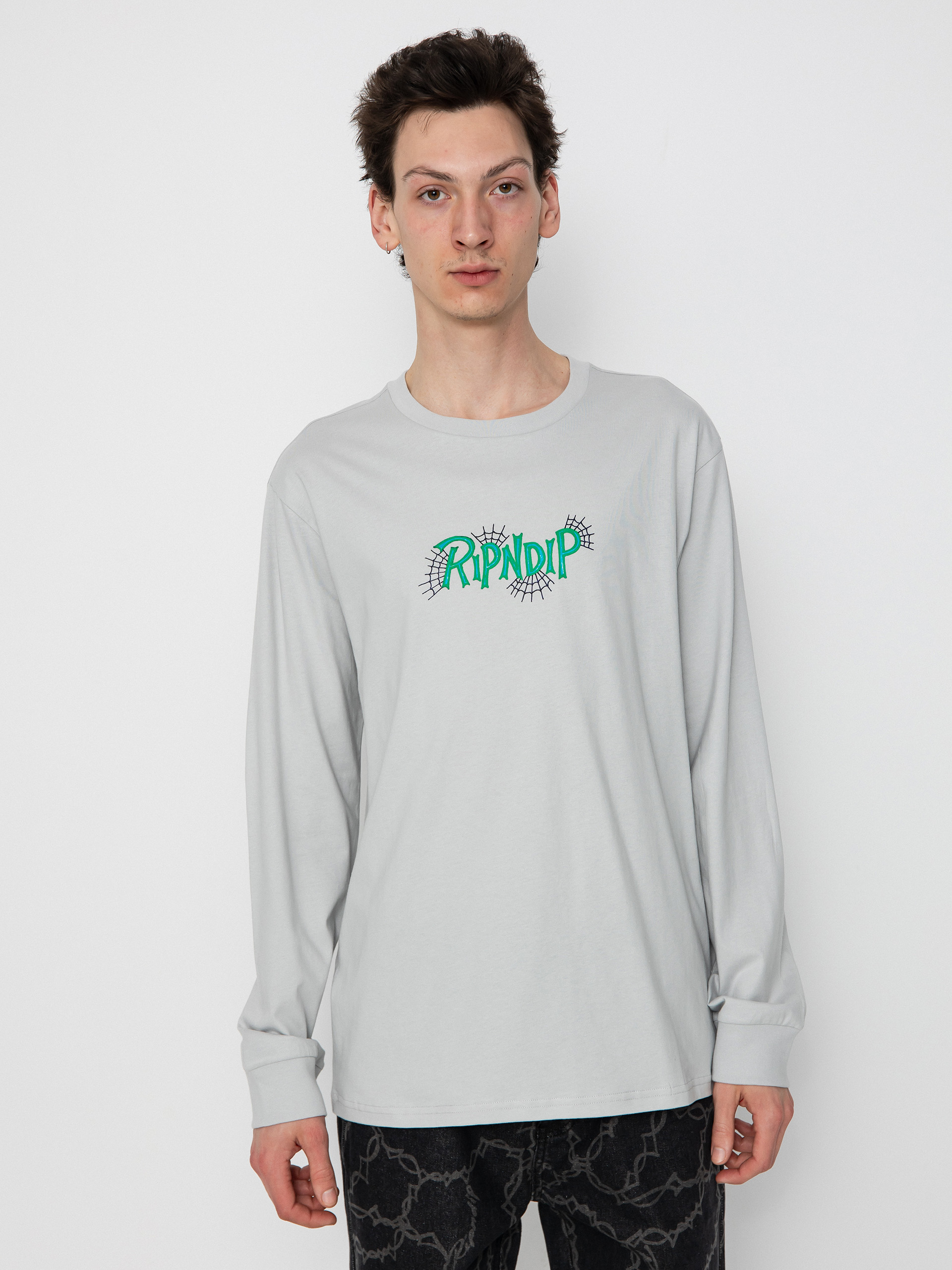 Hosszú ujjú felső RipNDip Travis Long (grey)