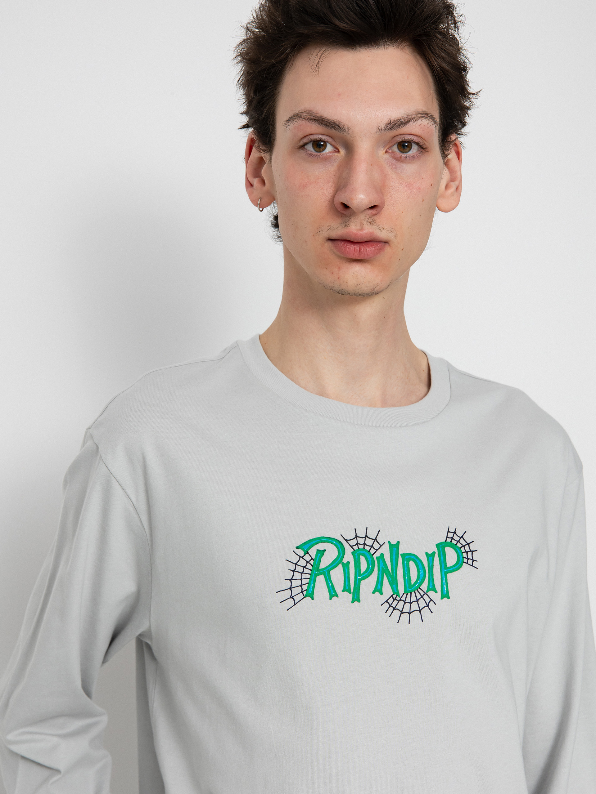 Hosszú ujjú felső RipNDip Travis Long (grey)