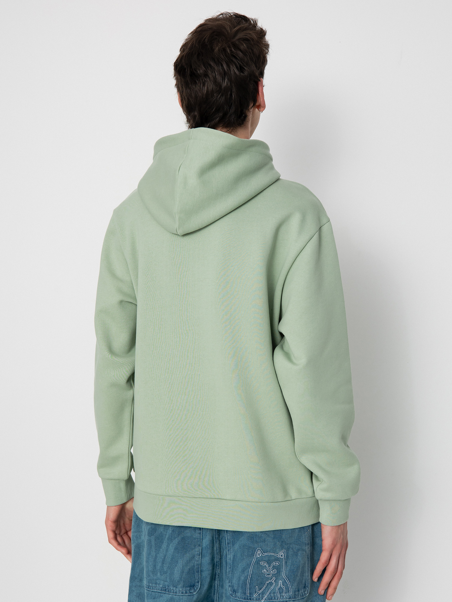 Kapucnis pulóver RipNDip Adventure Bus HD (sage)