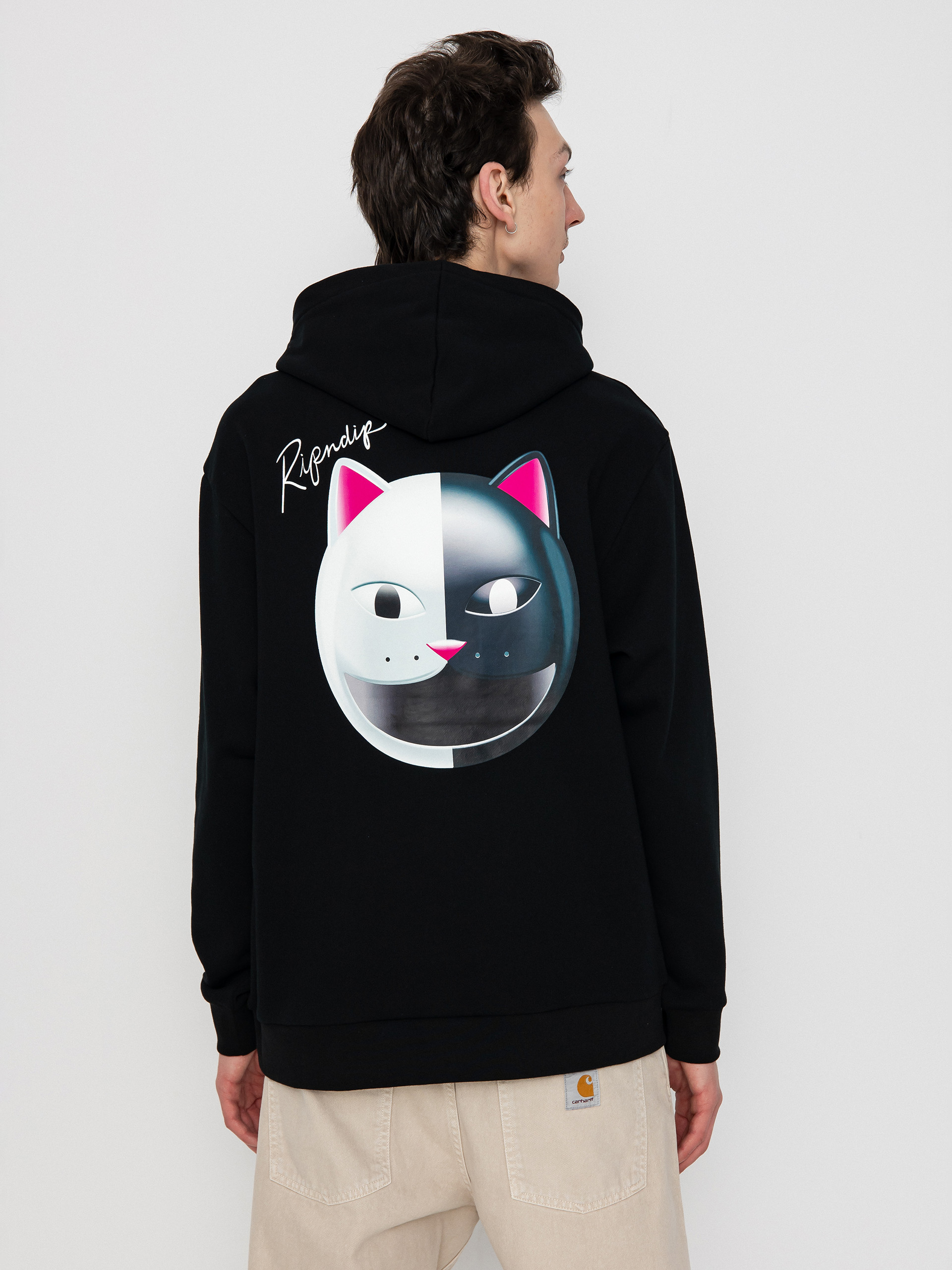 Kapucnis pulóver RipNDip Lose Yourself HD (black)