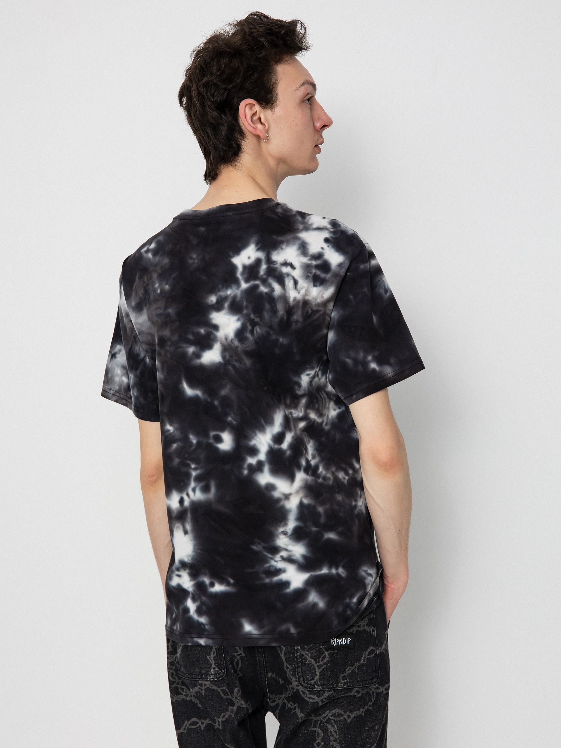 RipNDip Lord Nermal Pocket Póló (black lightning wash)