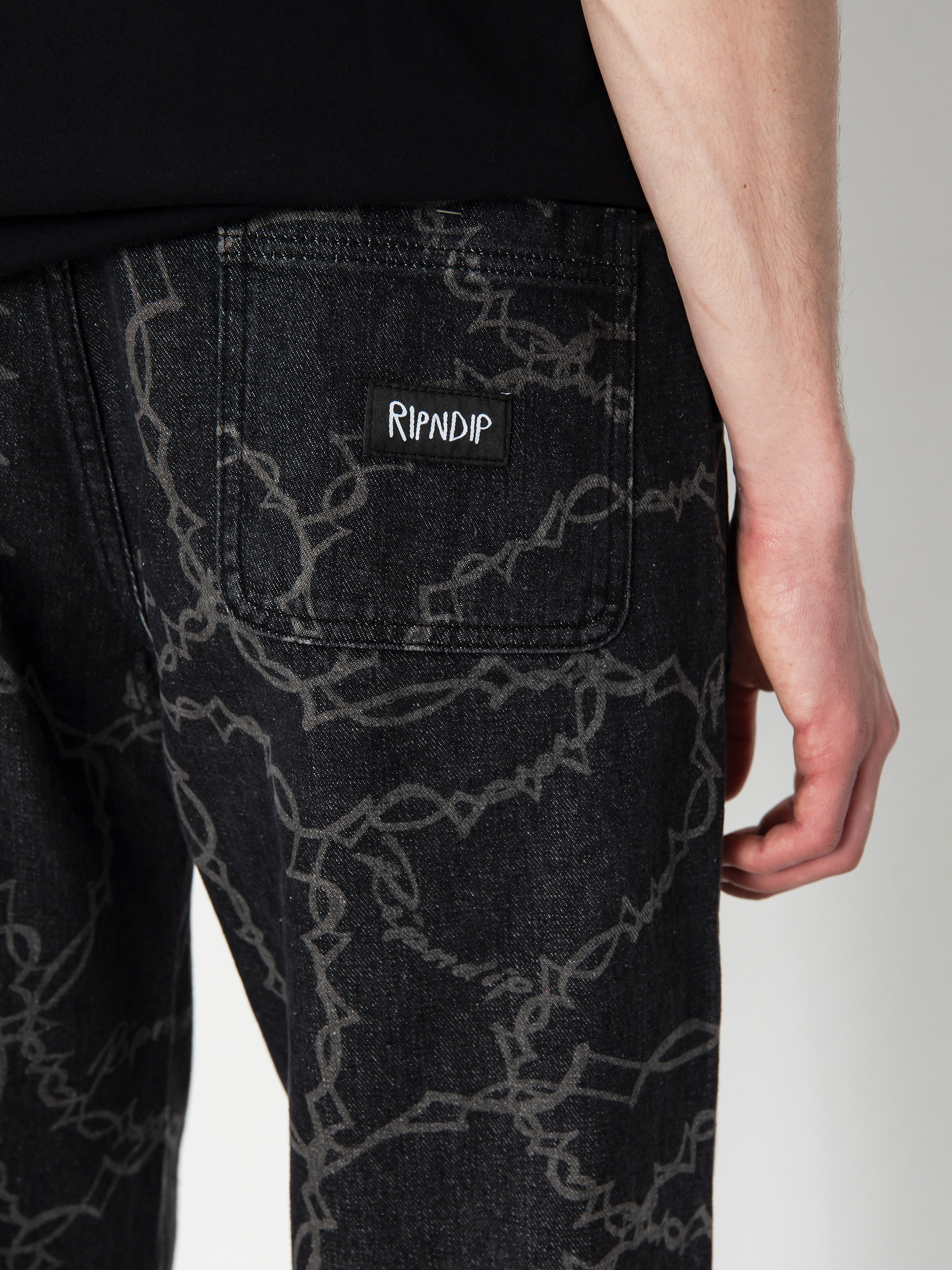 Kisnadrág RipNDip Wired Denim (black)