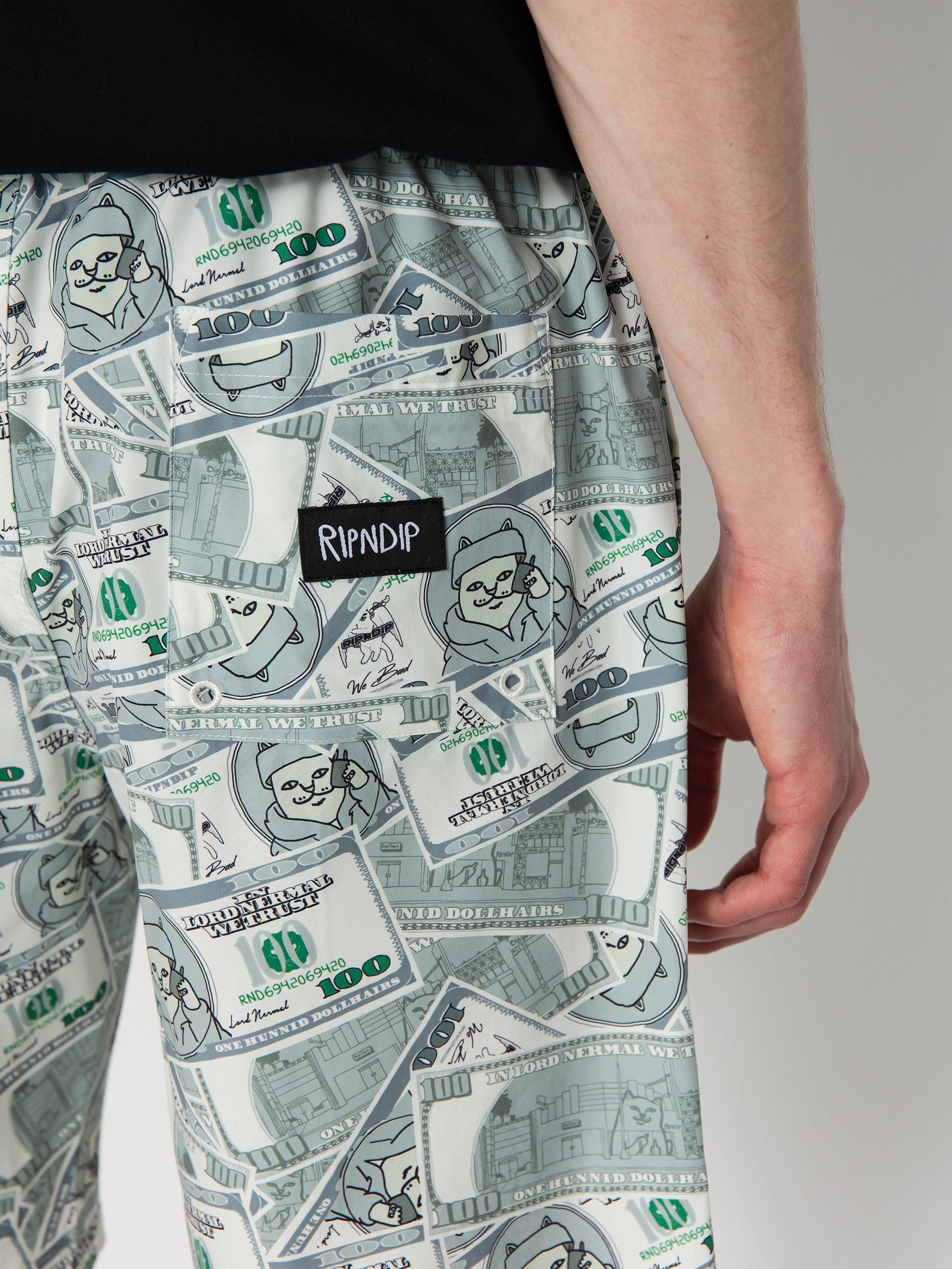 RipNDip Moneybag Swim Rövidnadrág (olive)