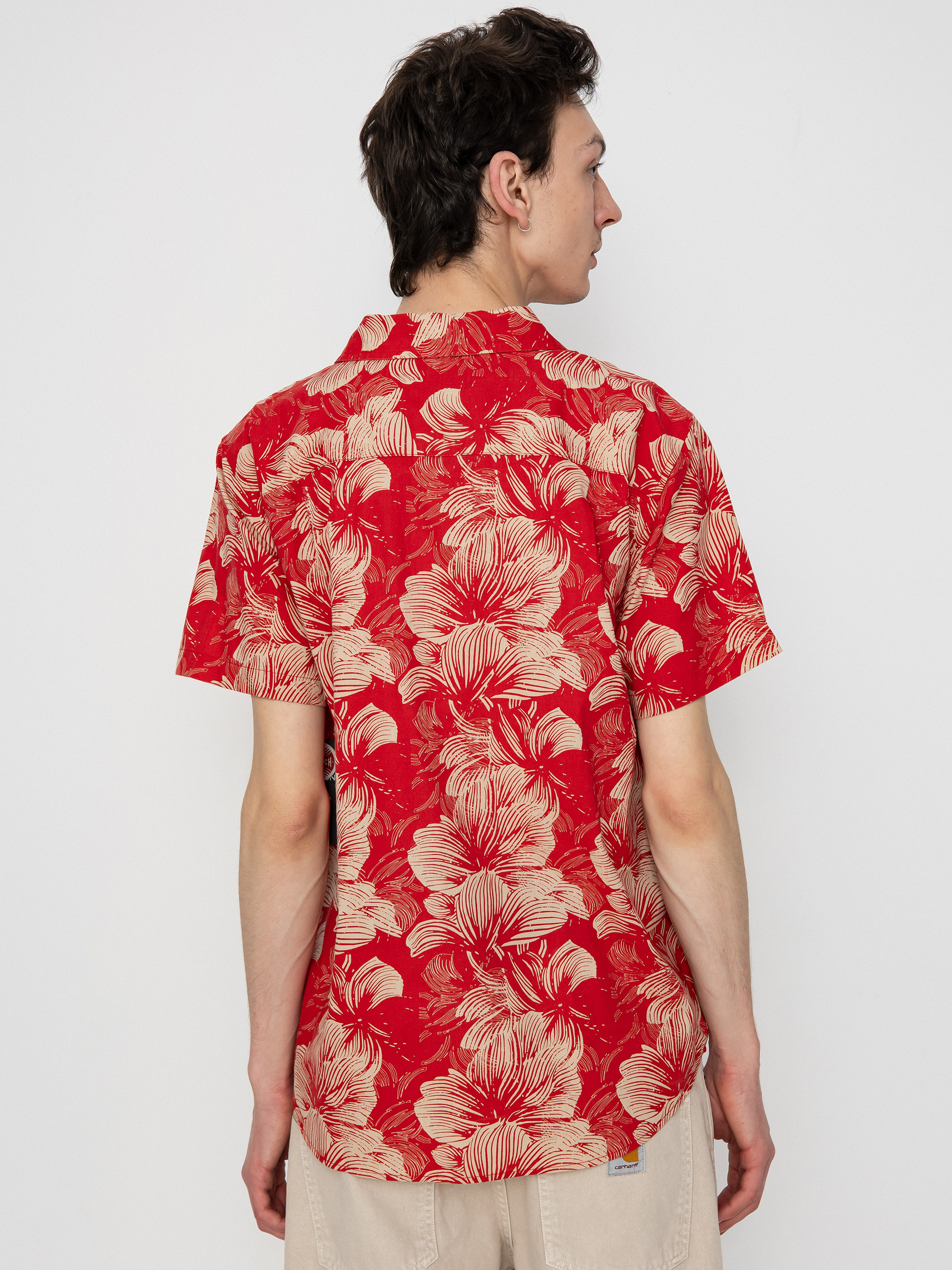 Brixton Charter Print Ing (casa red/oatmilk floral)
