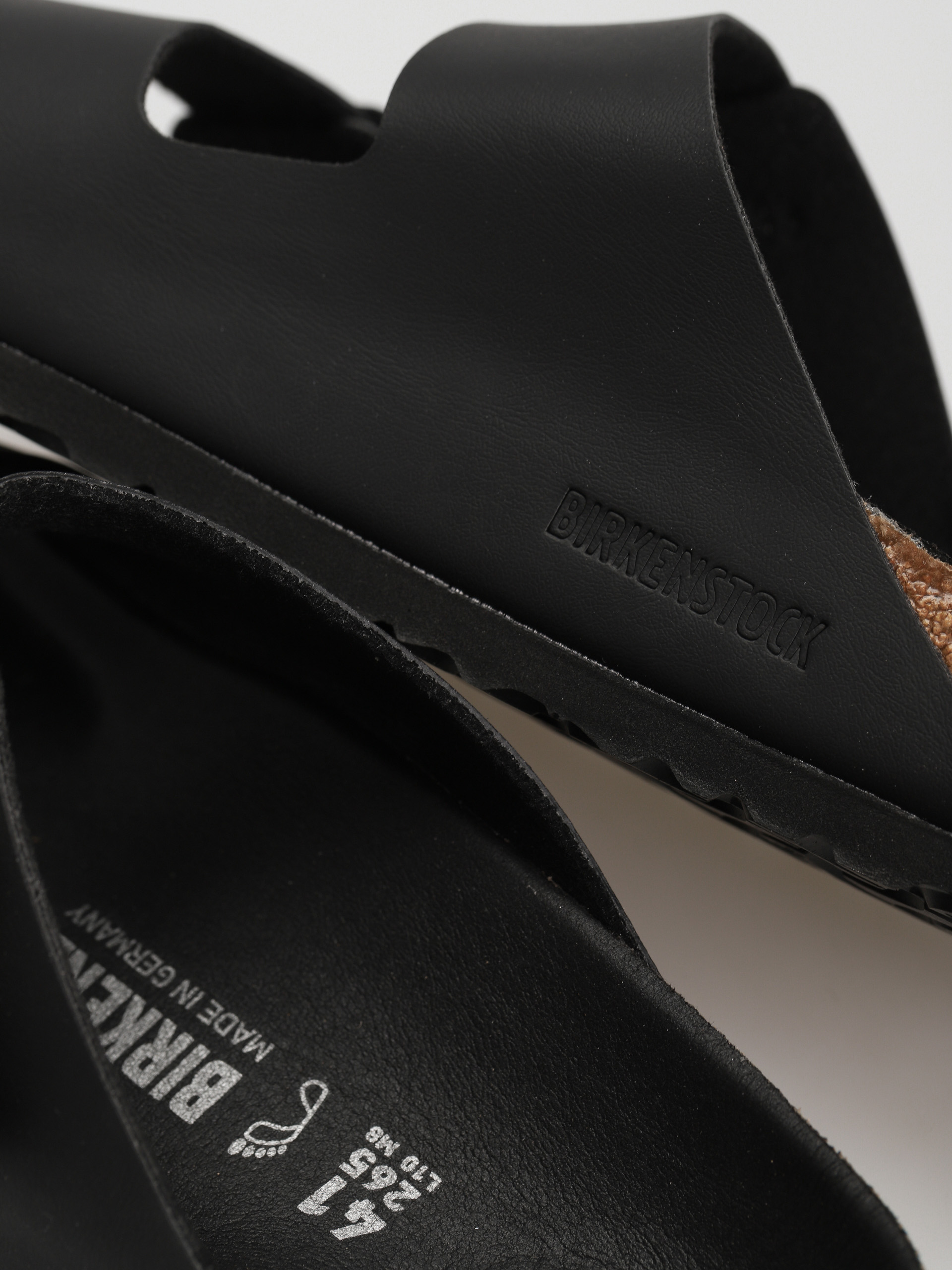 Flip-flop papucsok Birkenstock Arizona Birko Flor Regular (black)