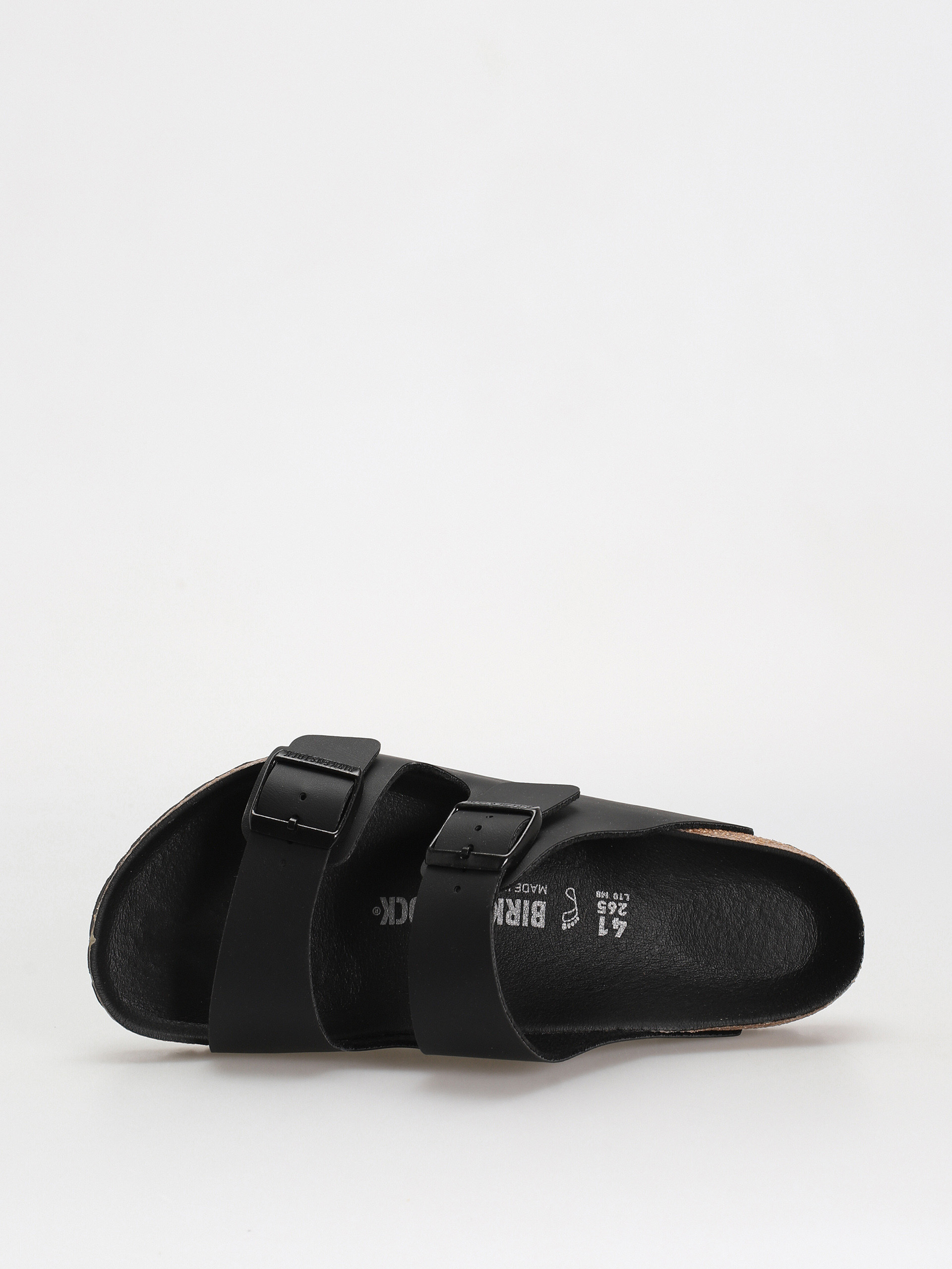 Flip-flop papucsok Birkenstock Arizona Birko Flor Regular (black)