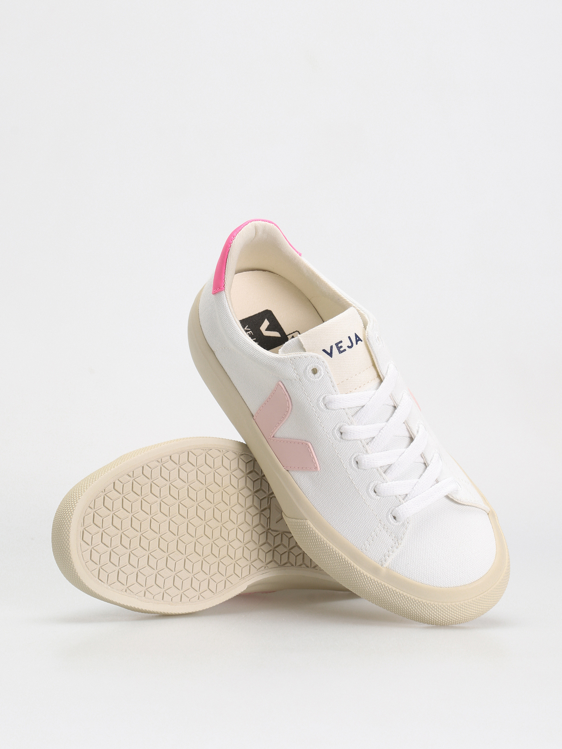 Veja Campo Canvas Wmn Cipők (white petale sari)