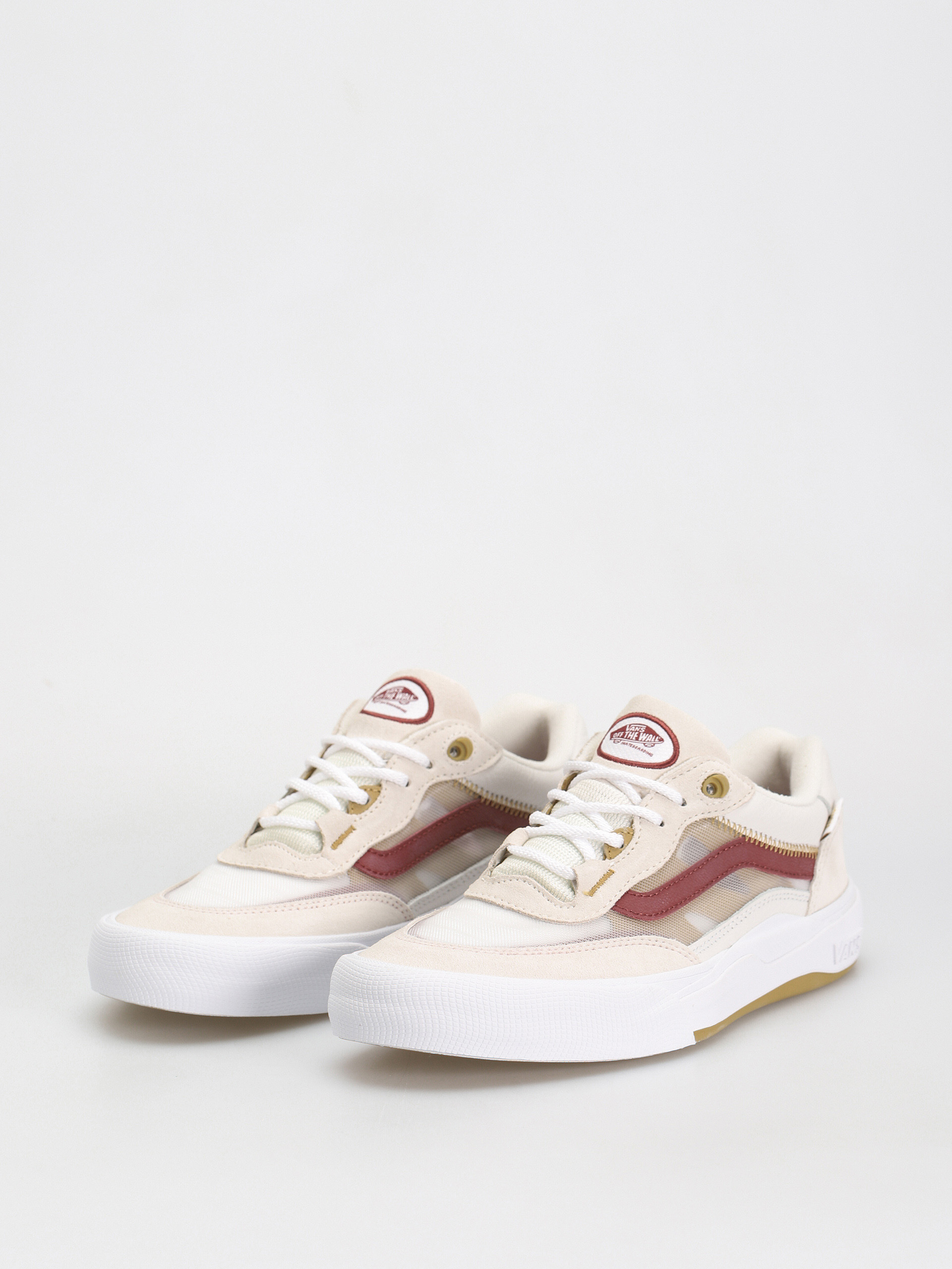 Vans Wayvee Cipők (leather tan/white)