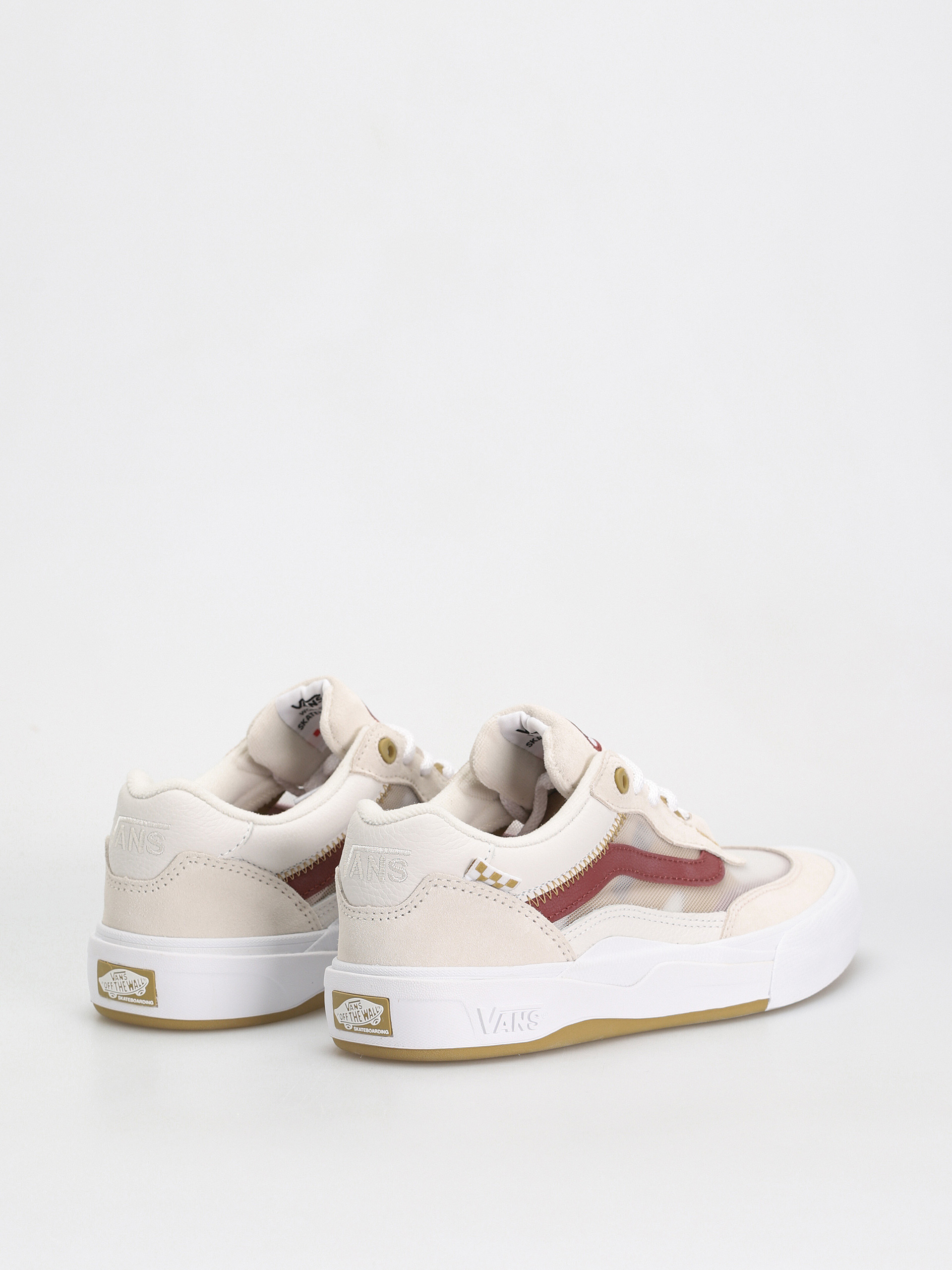 Vans Wayvee Cipők (leather tan/white)