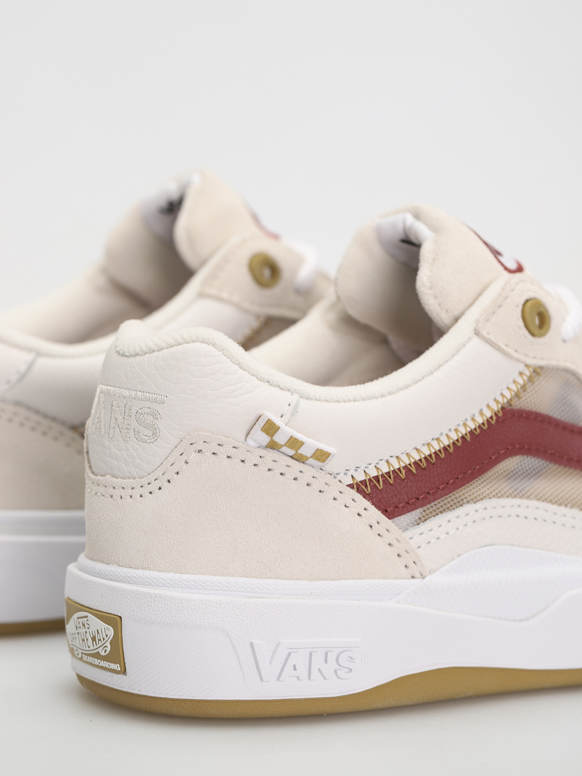 Vans Wayvee Cipők (leather tan/white)