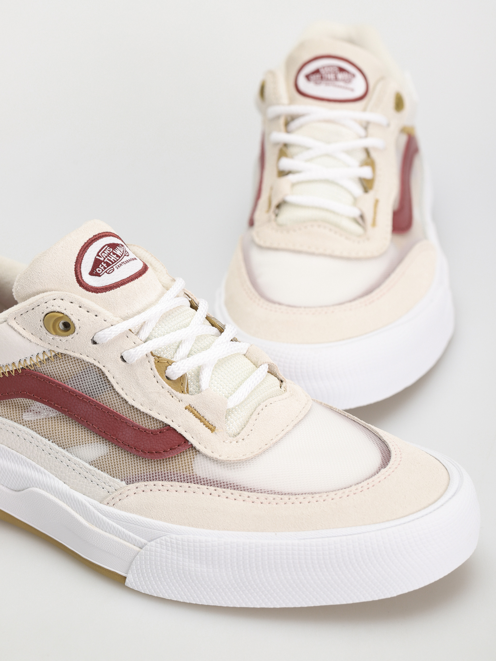 Vans Wayvee Cipők (leather tan/white)