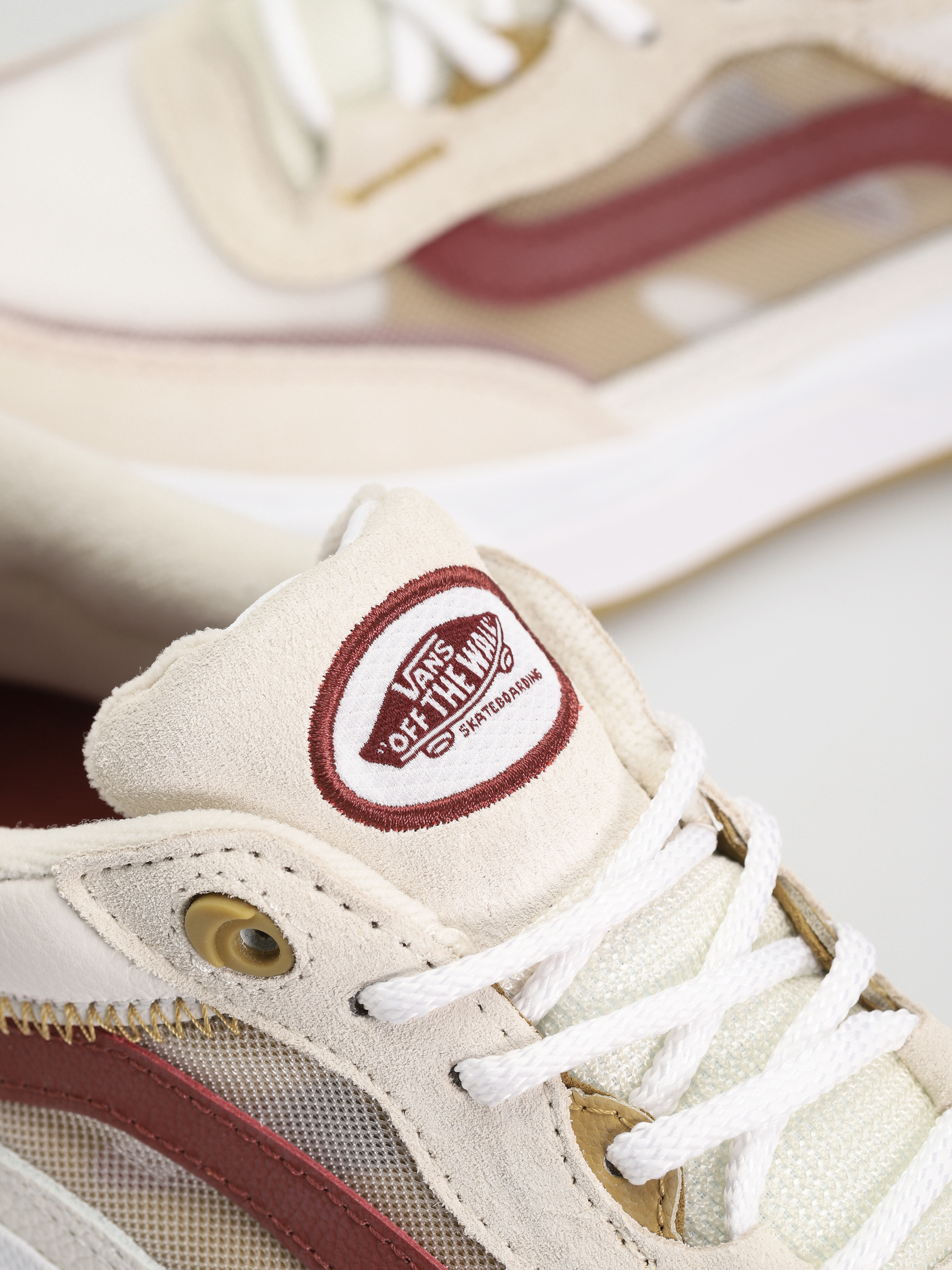 Vans Wayvee Cipők (leather tan/white)