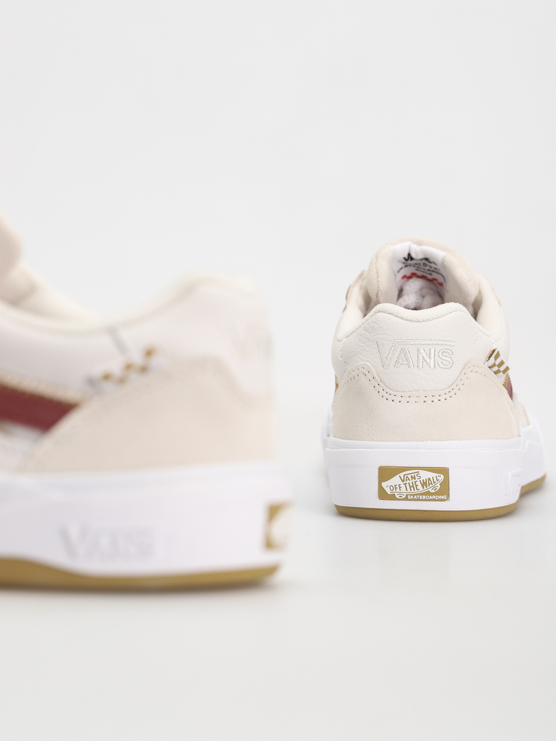 Vans Wayvee Cipők (leather tan/white)