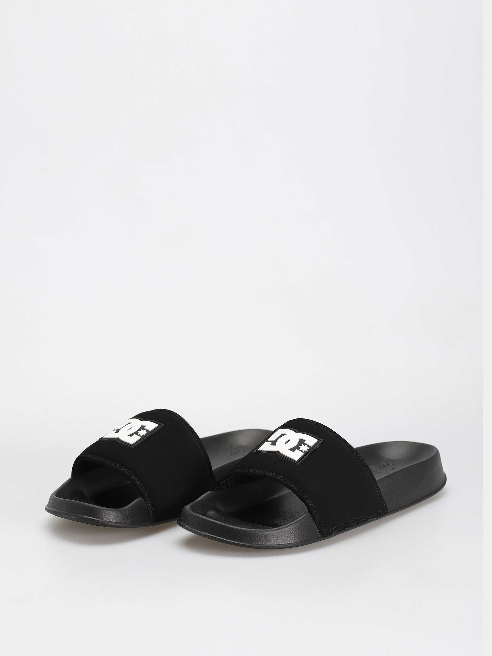 DC Dc Slide Flip-flop papucsok (black/black/white)