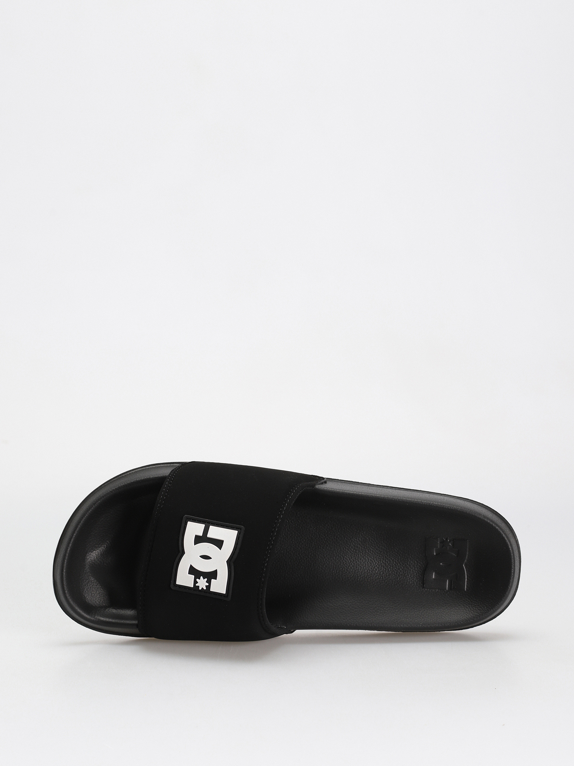 DC Dc Slide Flip-flop papucsok (black/black/white)