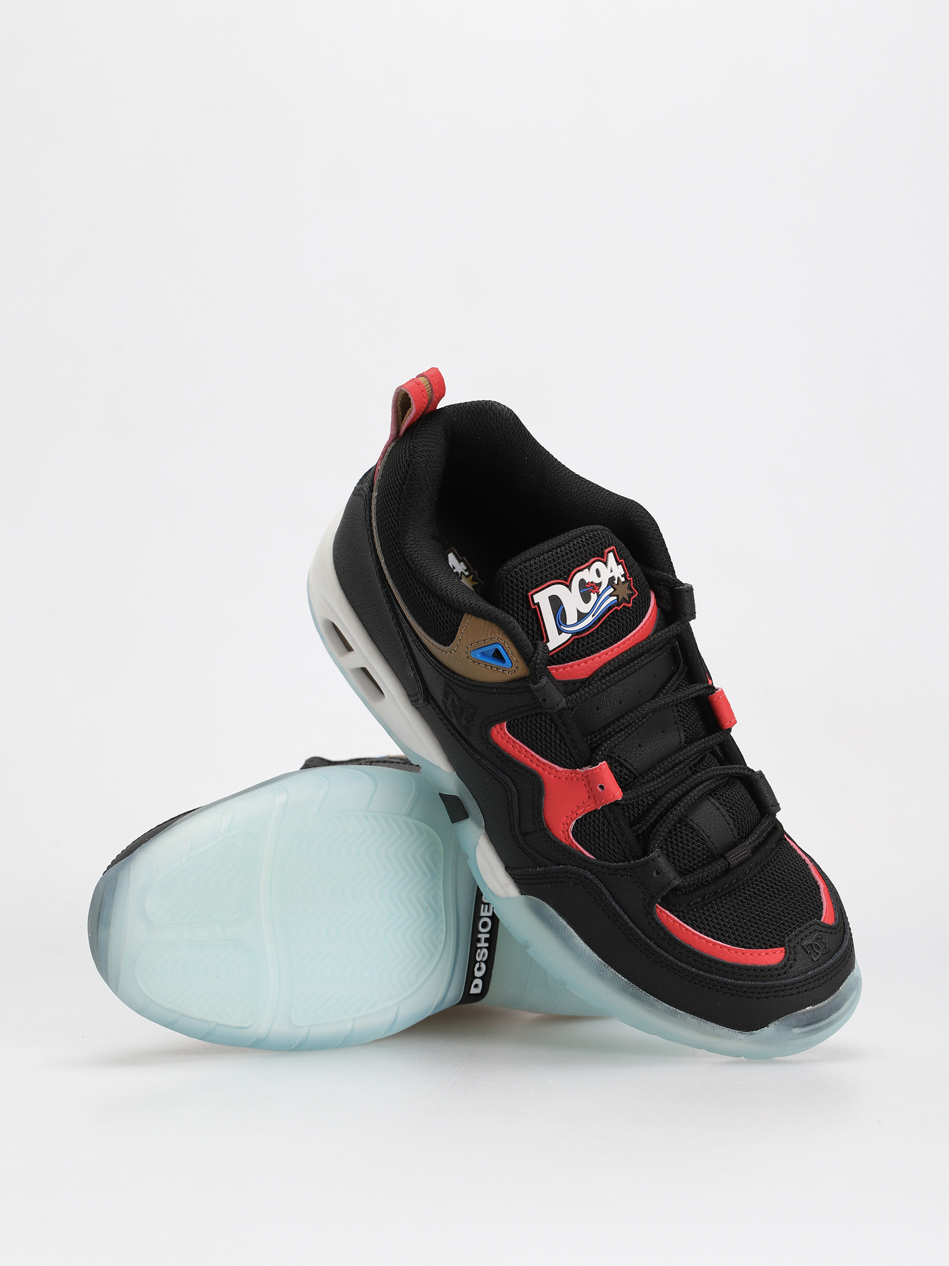 DC Truth Og Cipők (black/red/blue)