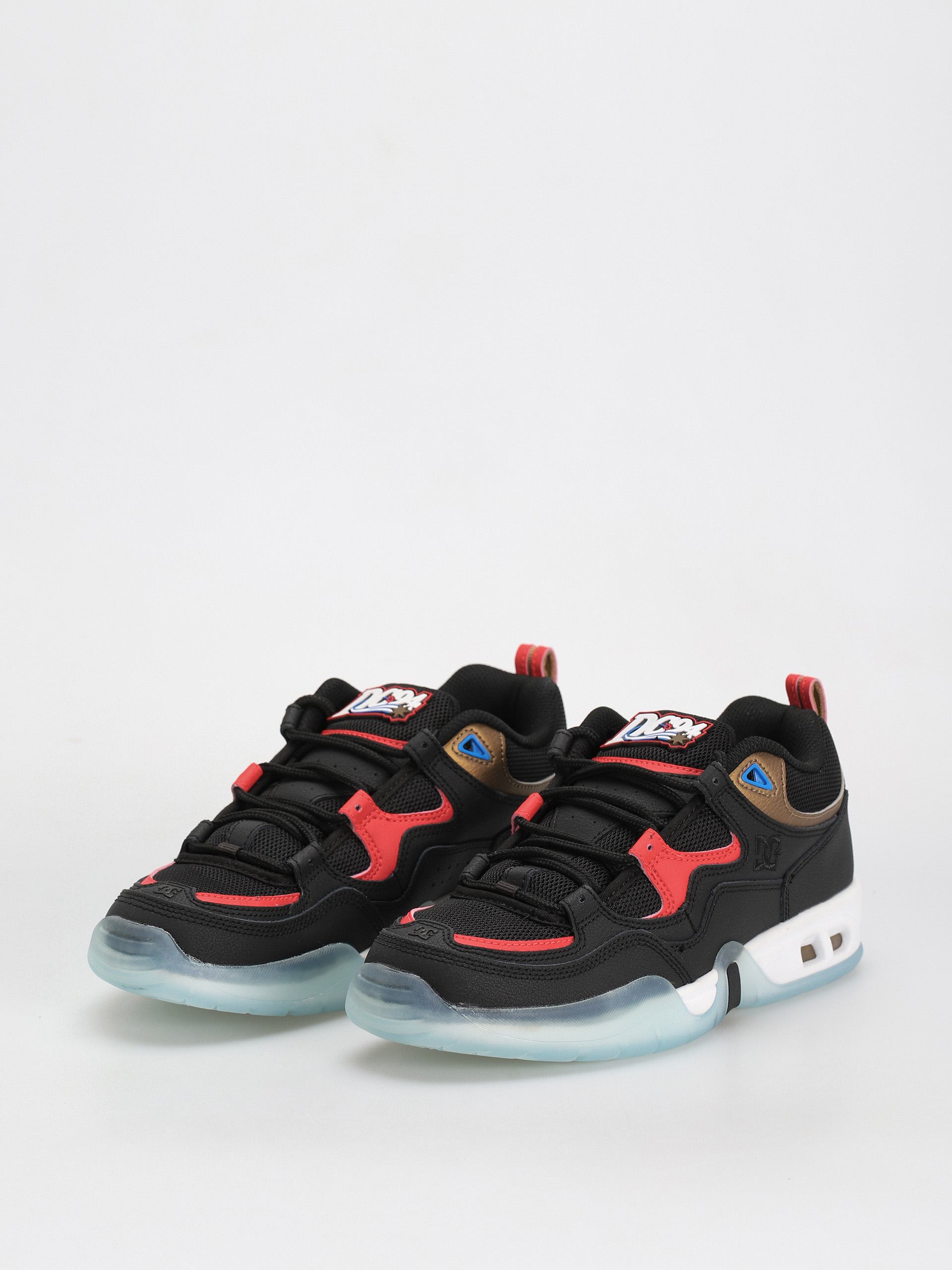 DC Truth Og Cipők (black/red/blue)