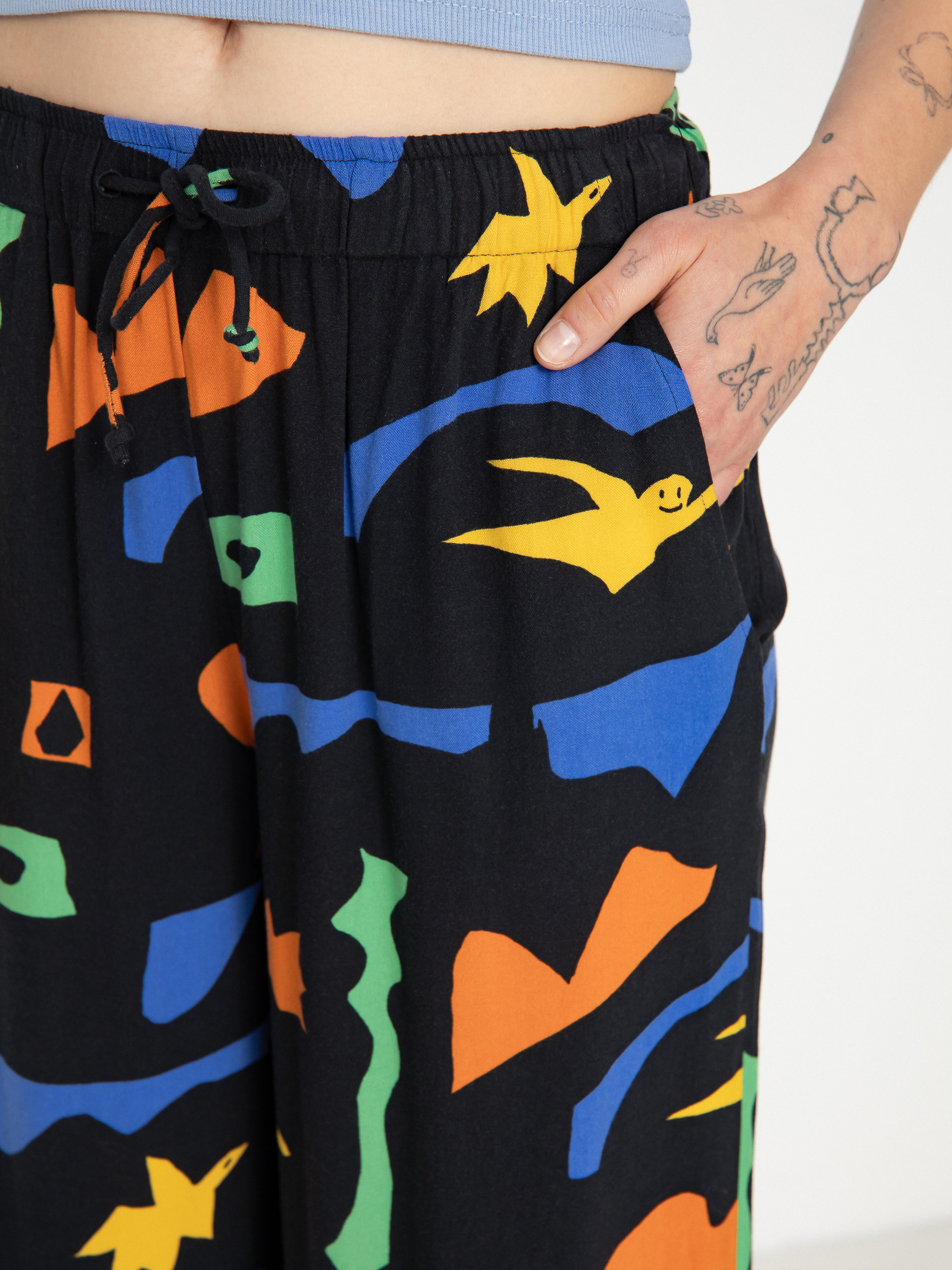 Volcom Fa Arthur Longo Ew Wmn Kisnadrág (black)