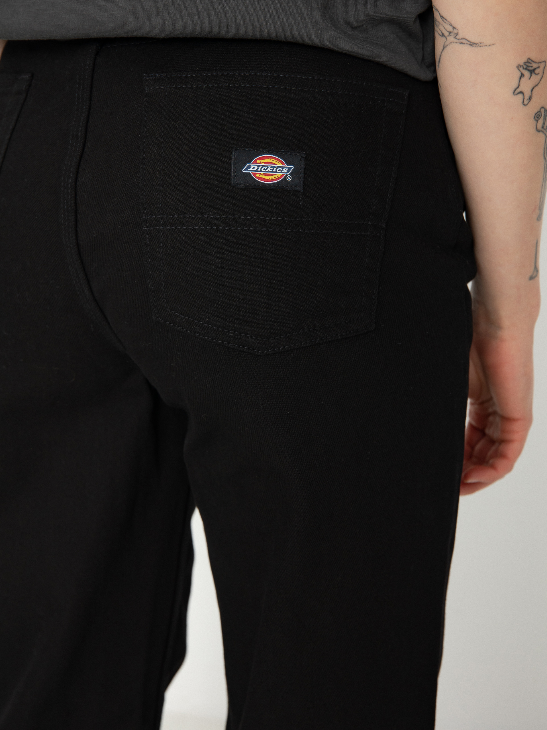 Dickies Thomasville Wmn Kisnadrág (rinsed black)