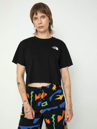 Póló The North Face Simple Dome Cropped Slim Wmn (tnf black)