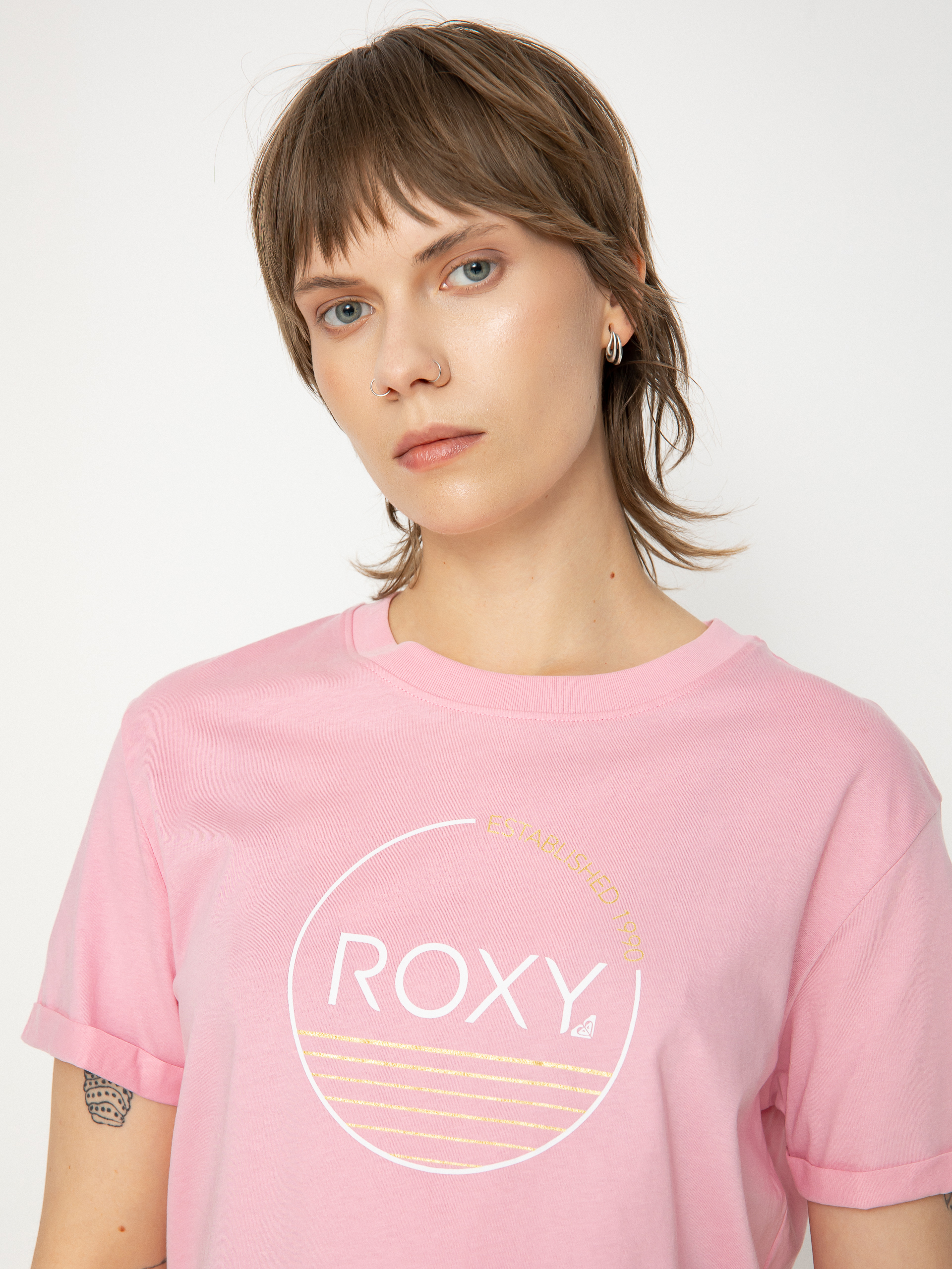Póló Roxy Noon Ocean Wmn (m pink)