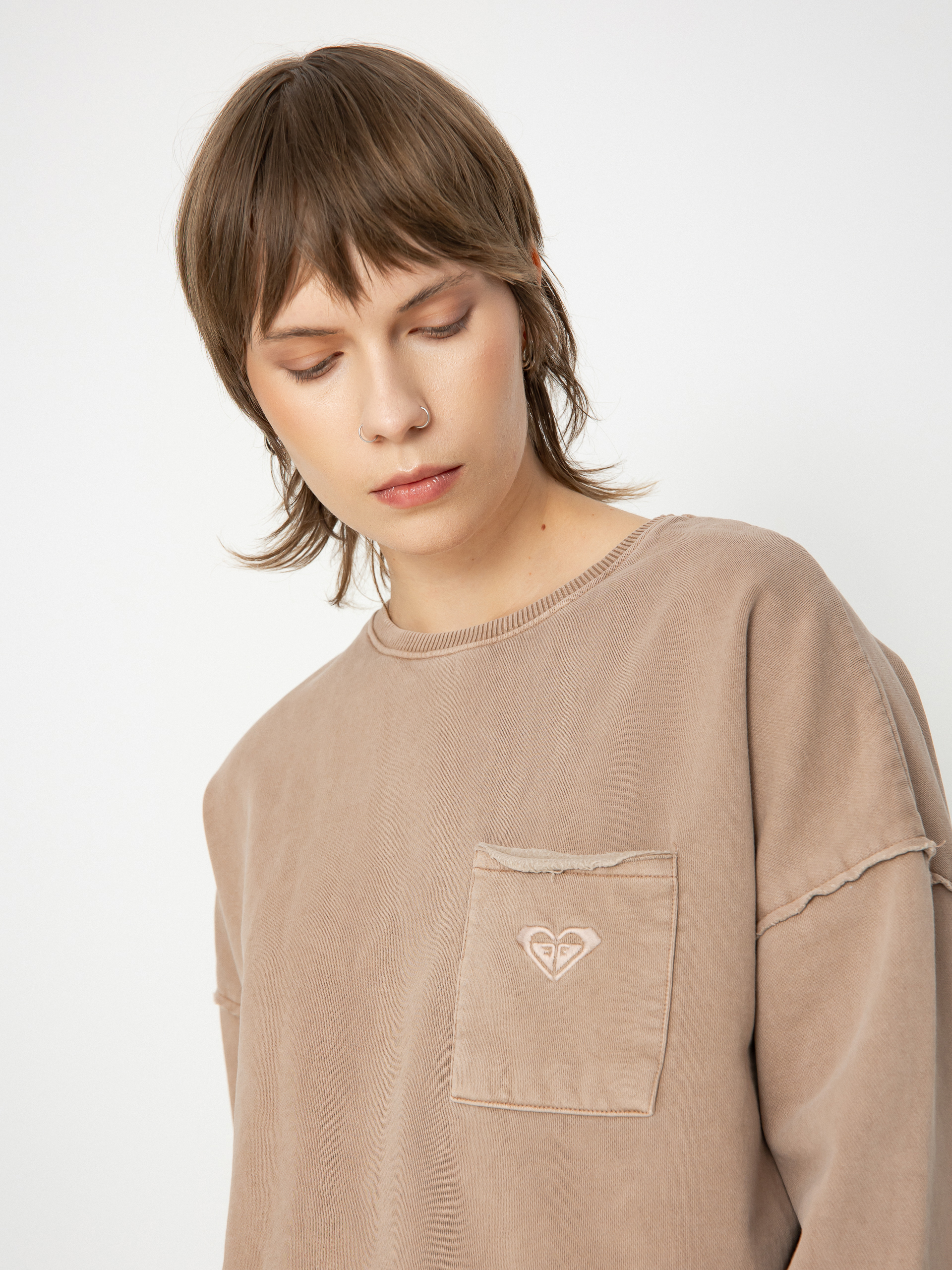 Pulóver Roxy Doheny Crew Wmn (root beer)