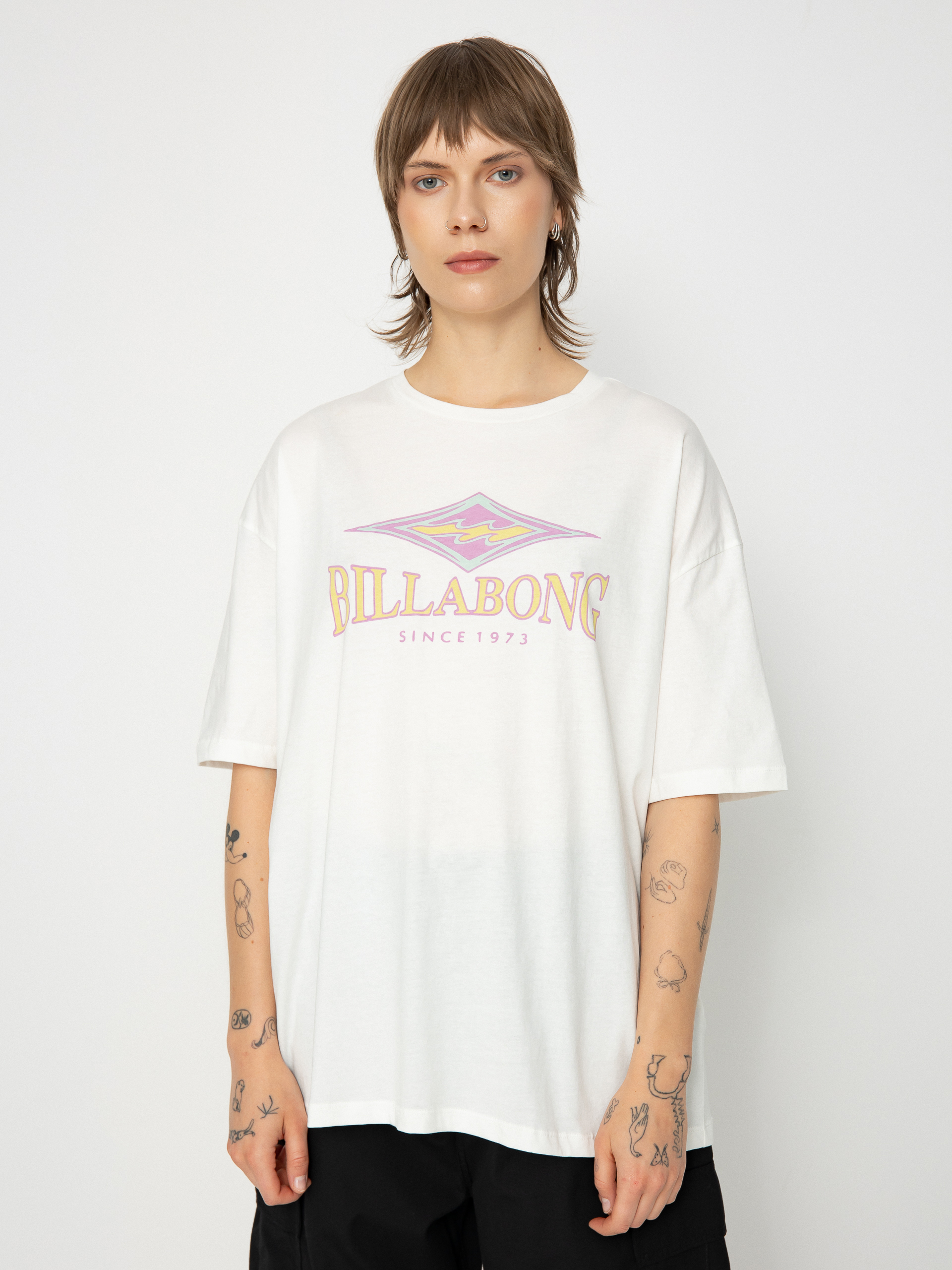 Billabong Diamond Wave Wmn Póló (salt crystal)